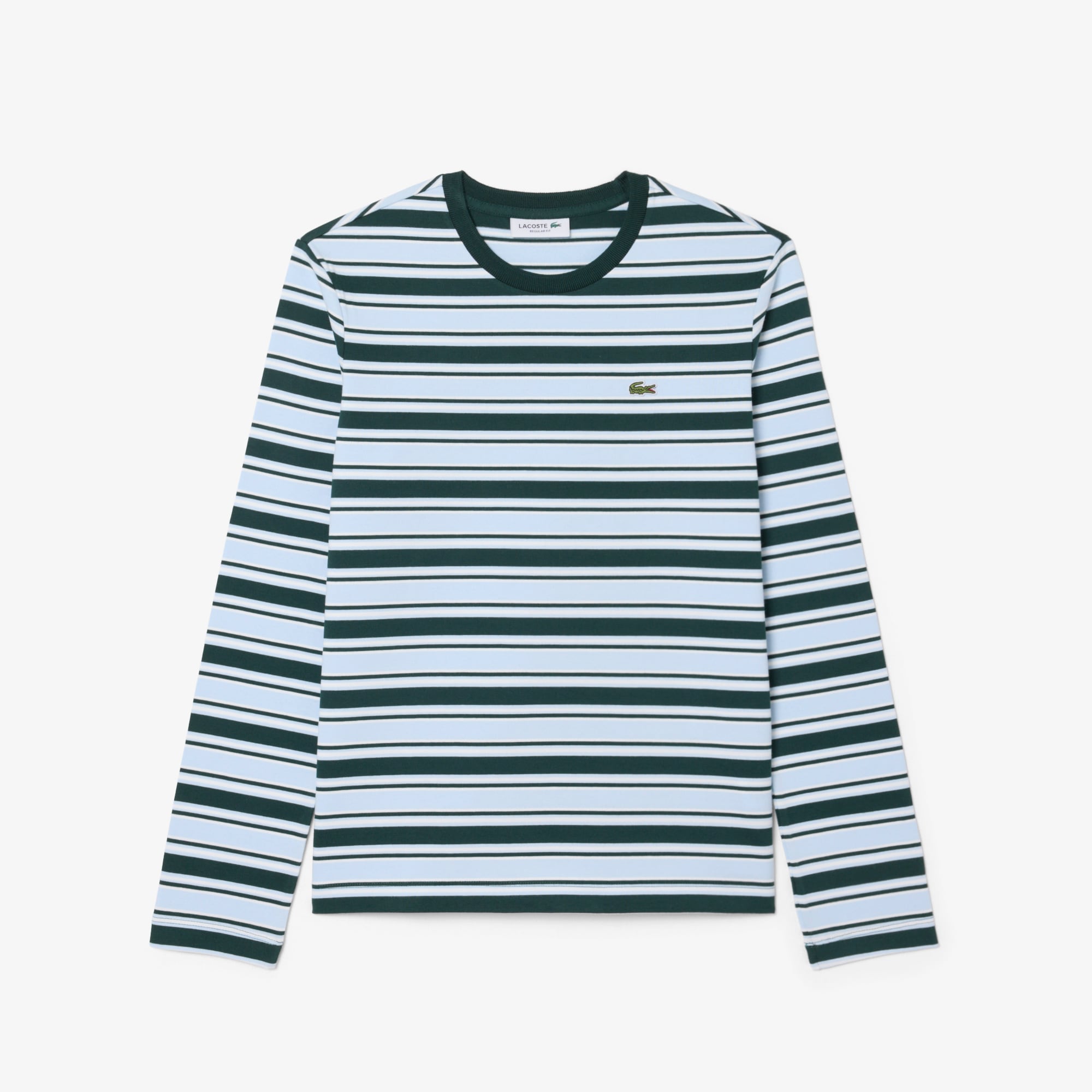 Long Sleeved Striped Jersey T-shirt image number 3