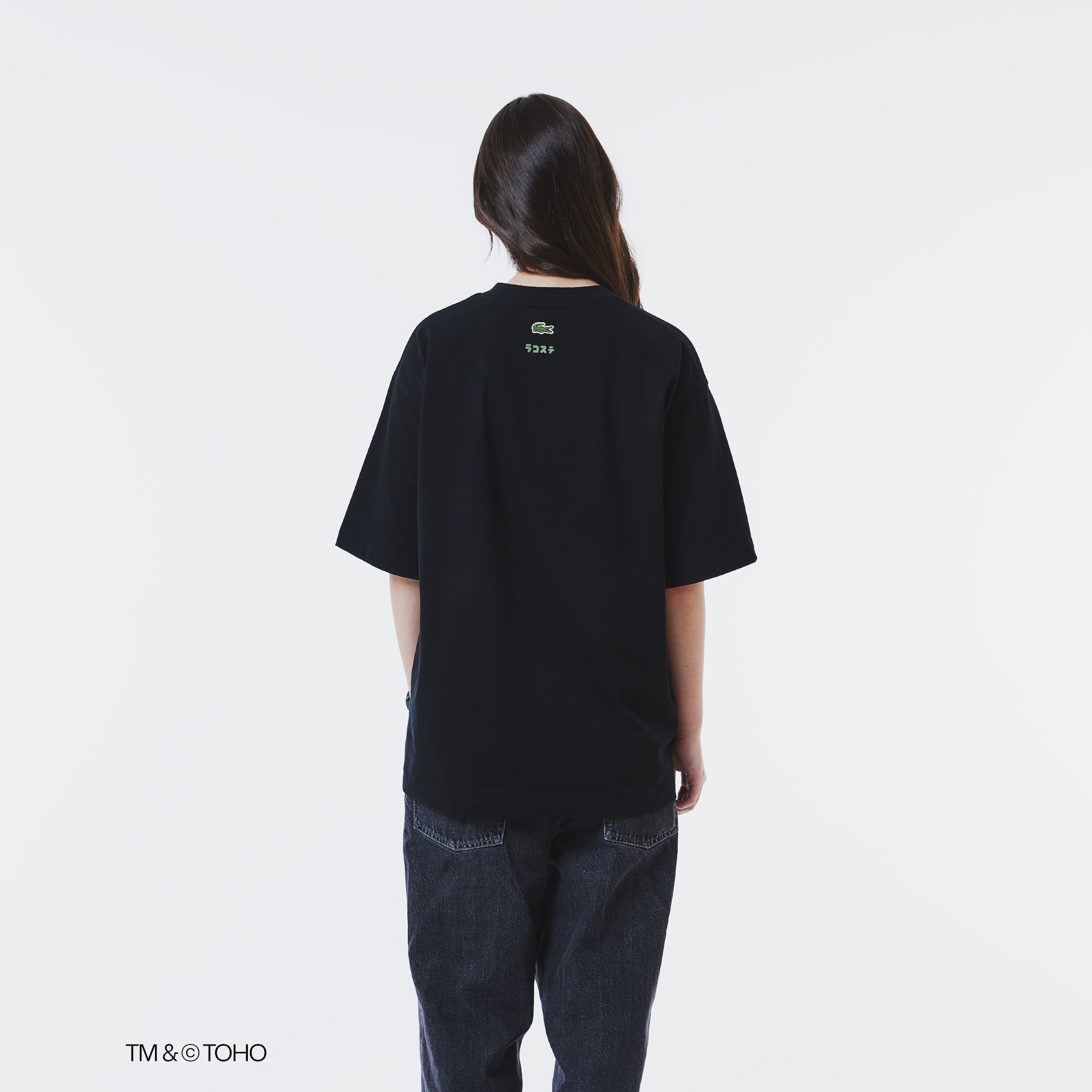 T-shirt Lacoste & Godzilla image number 2
