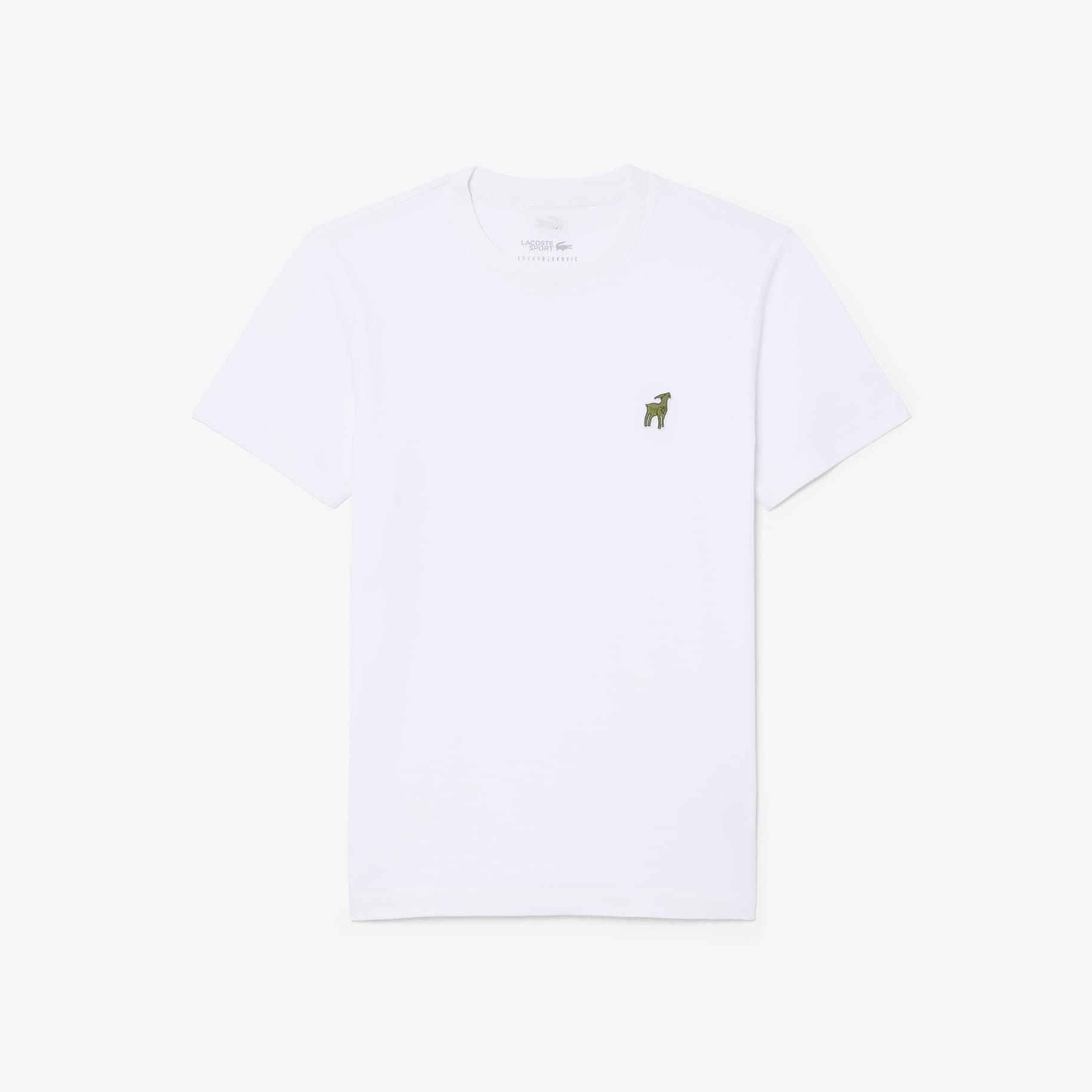 Lacoste x Novak Djokovic The GOAT T-shirt image number 3