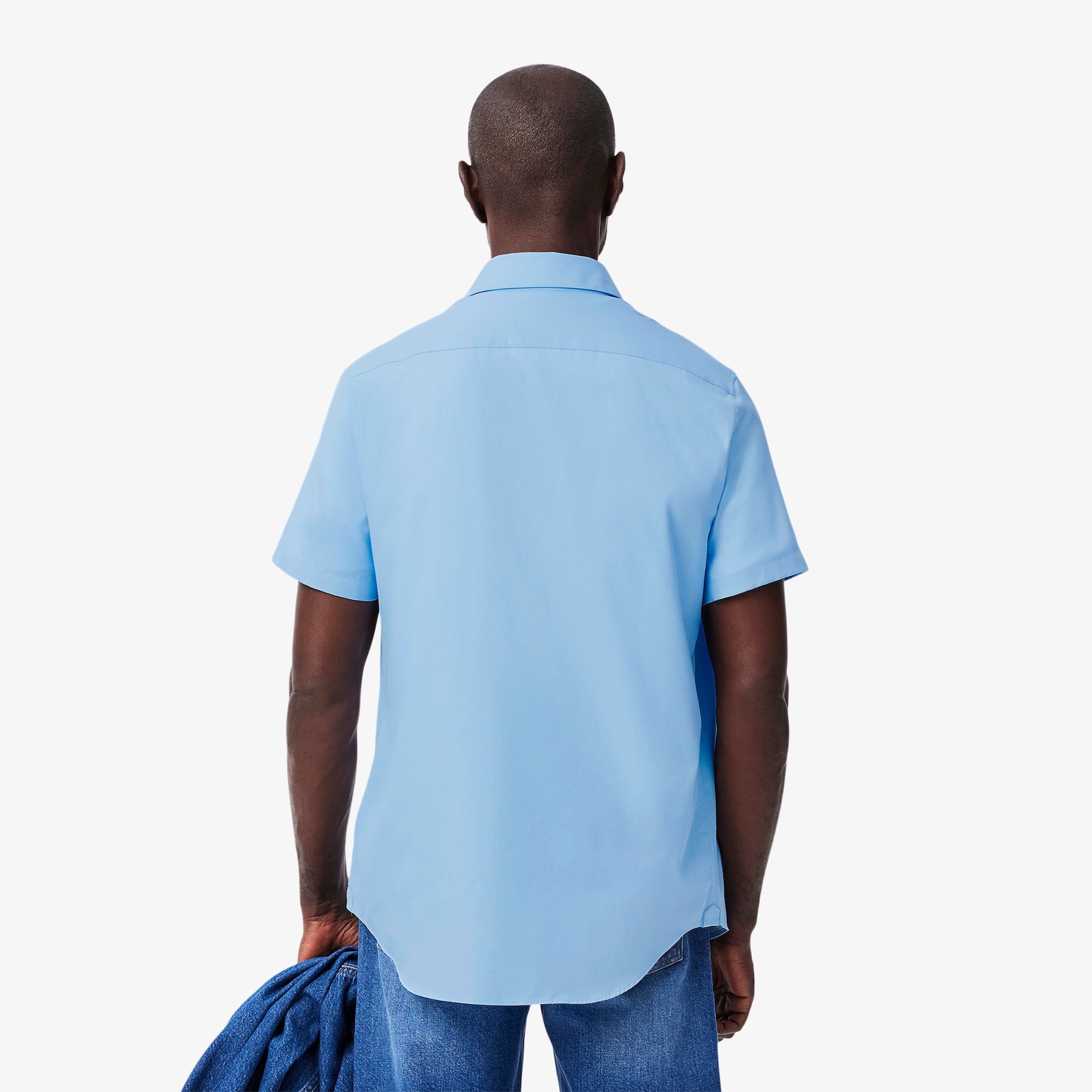 Men's Regular Fit Solid Cotton Shirt image number 2