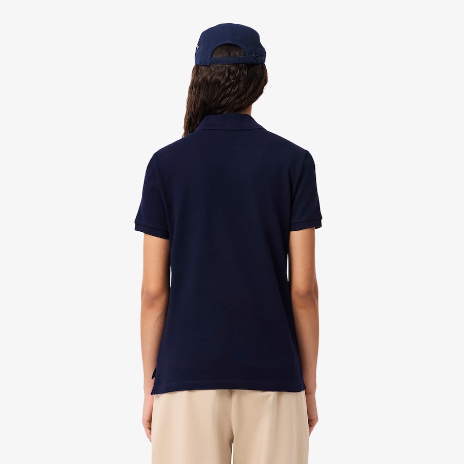 Women's Lacoste Regular Fit Soft Cotton Petit Piqué Polo Shirt image number 2