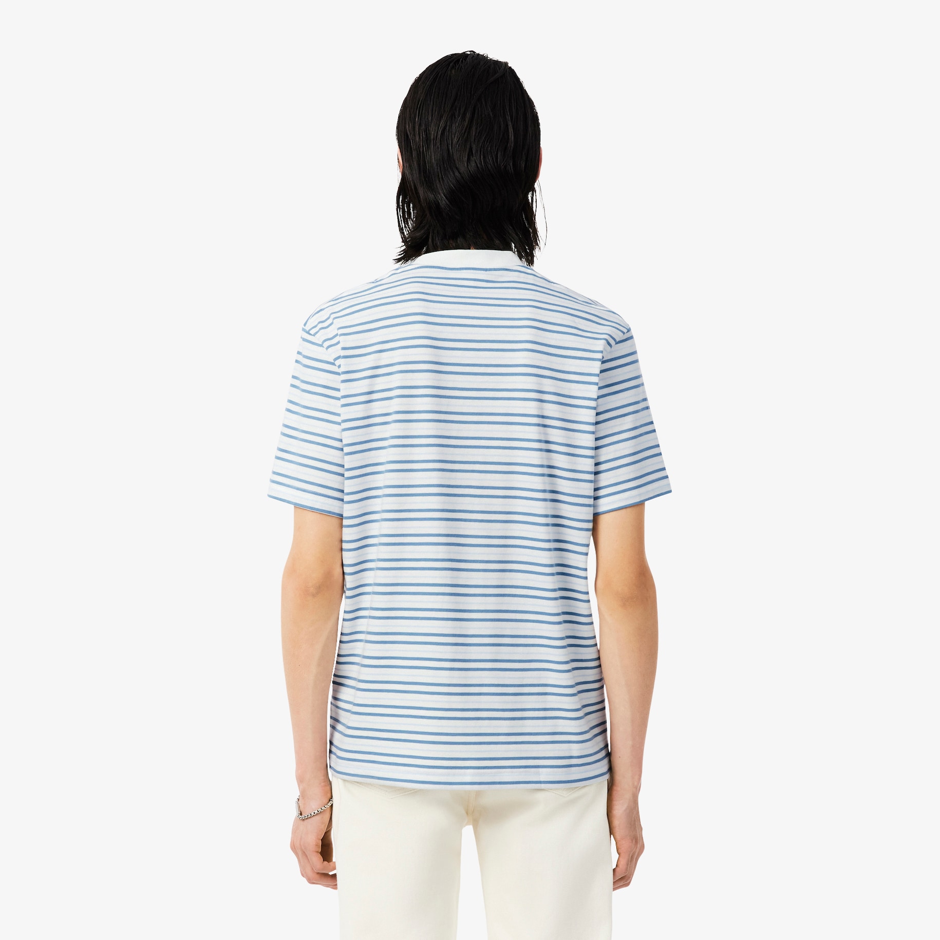 Striped Cotton T-shirt image number 2