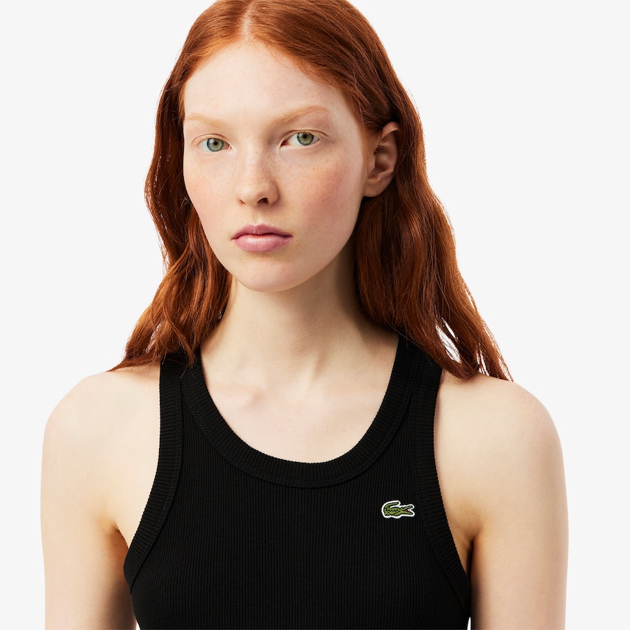 Slim Fit Cotton Tank Top image number 1