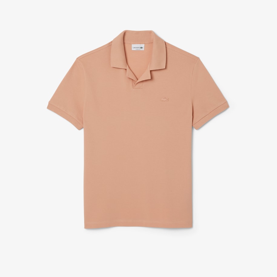 Classic Fit Open Neck Paris Polo Shirt image number 3