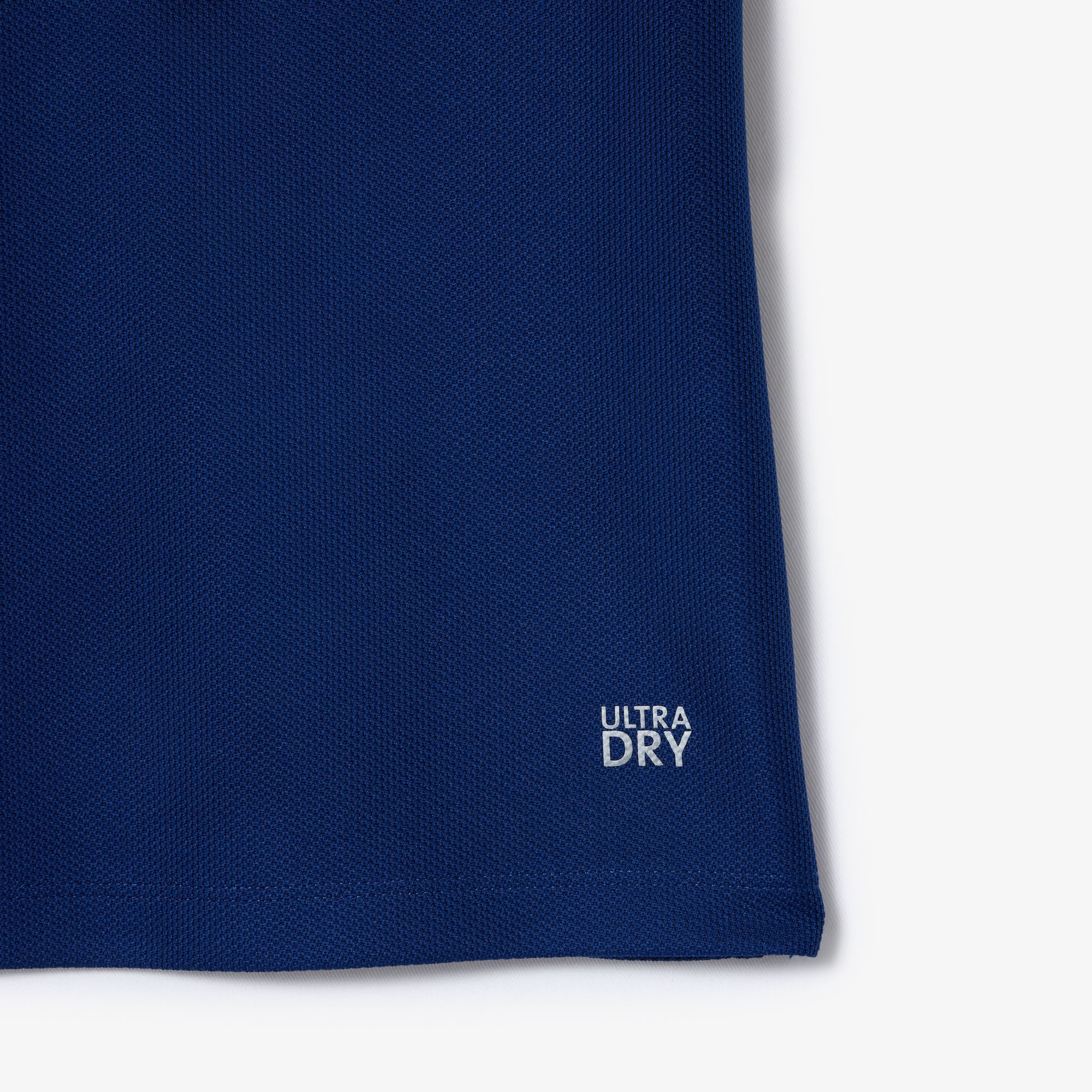 Piqué Tennis Polo Shirt with Contrast Striped Collar image number 6