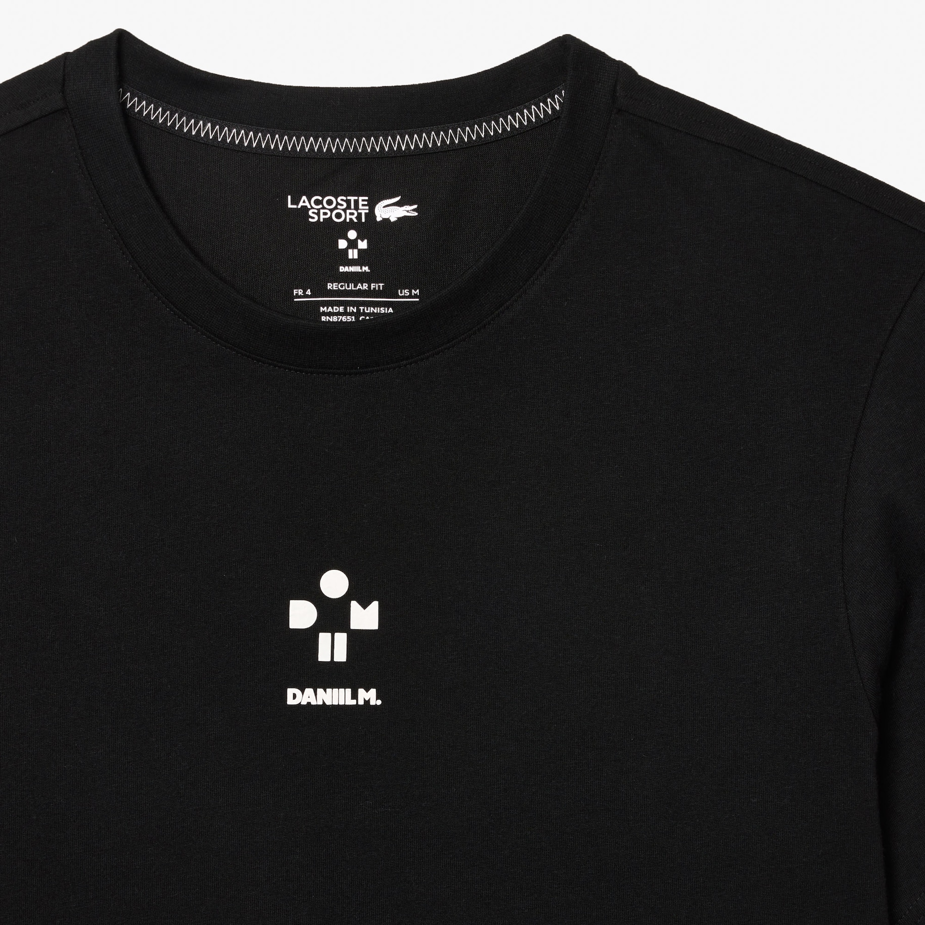 Lacoste Sport x Daniil Medvedev Ultra-Dry Tennis T-shirt image number 5