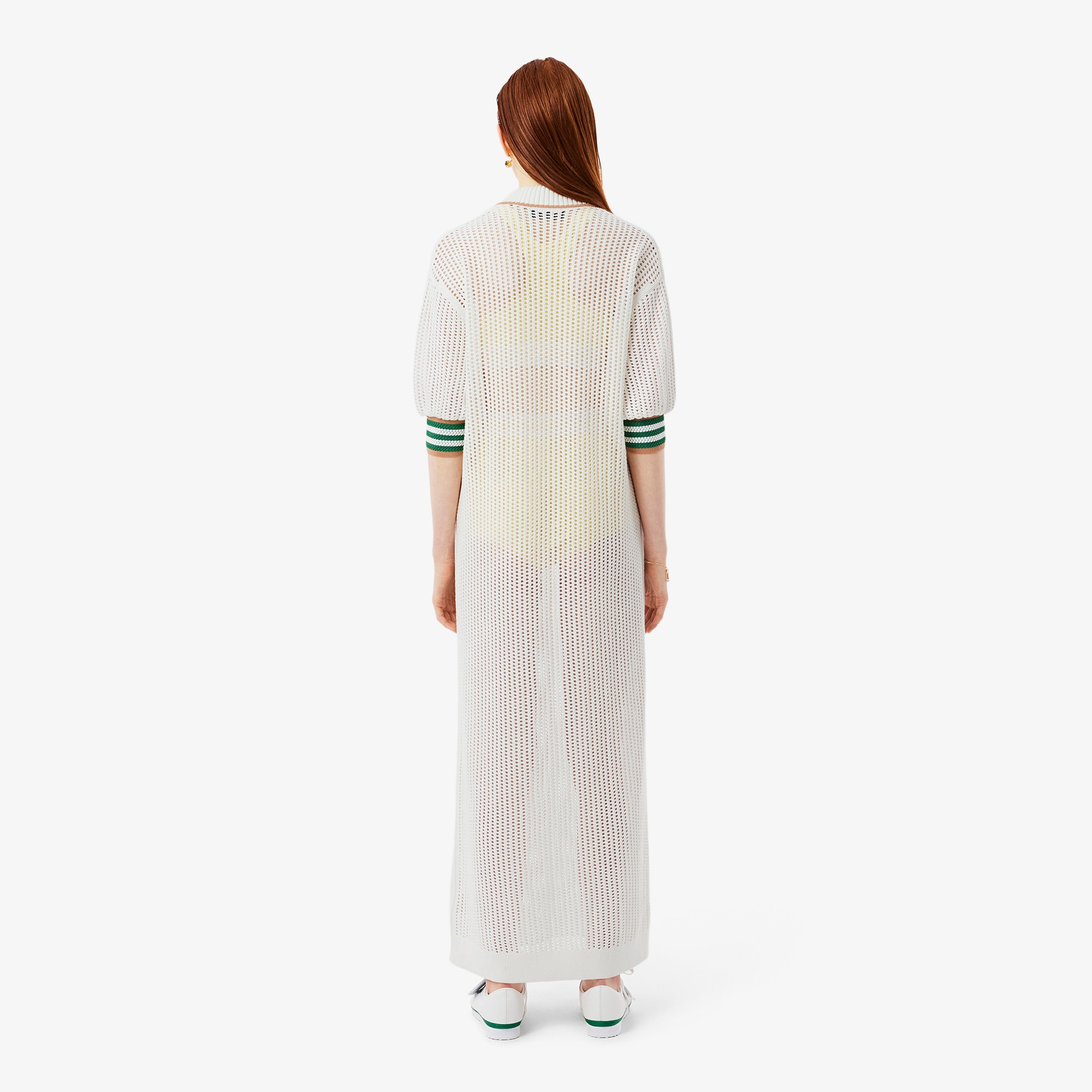 Runway Polo Collar Knit Dress image number 2