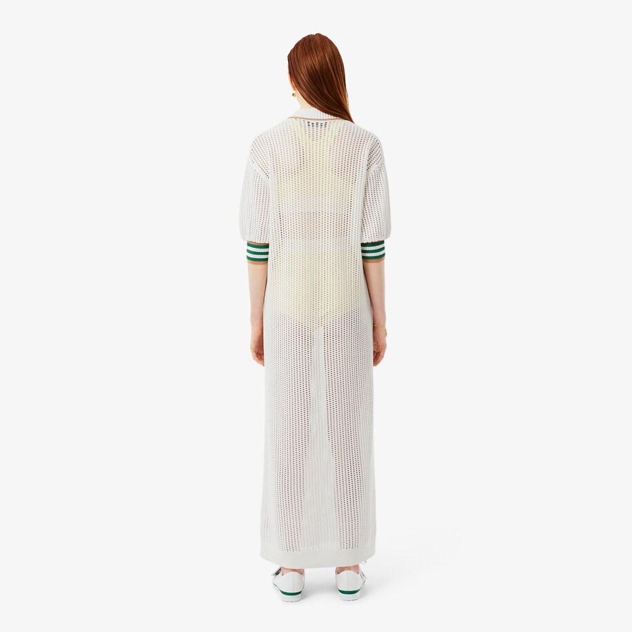 Runway Polo Collar Knit Dress image number 2