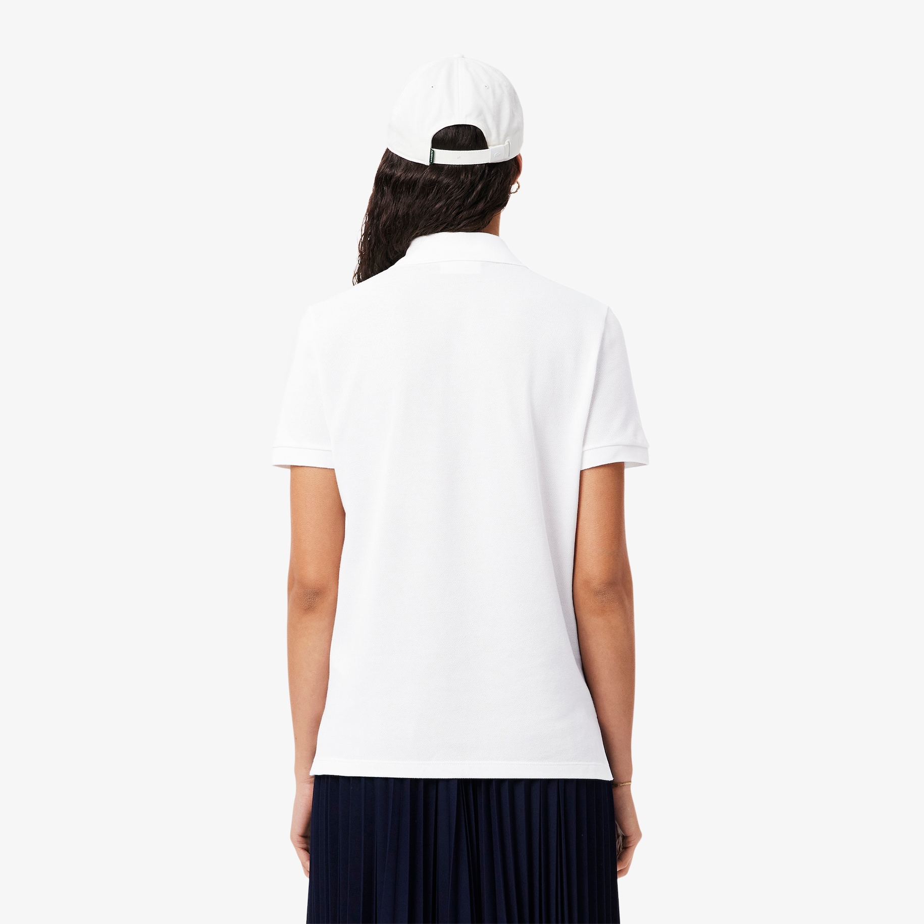 Women's Lacoste Regular Fit Soft Cotton Petit Piqué Polo Shirt image number 2
