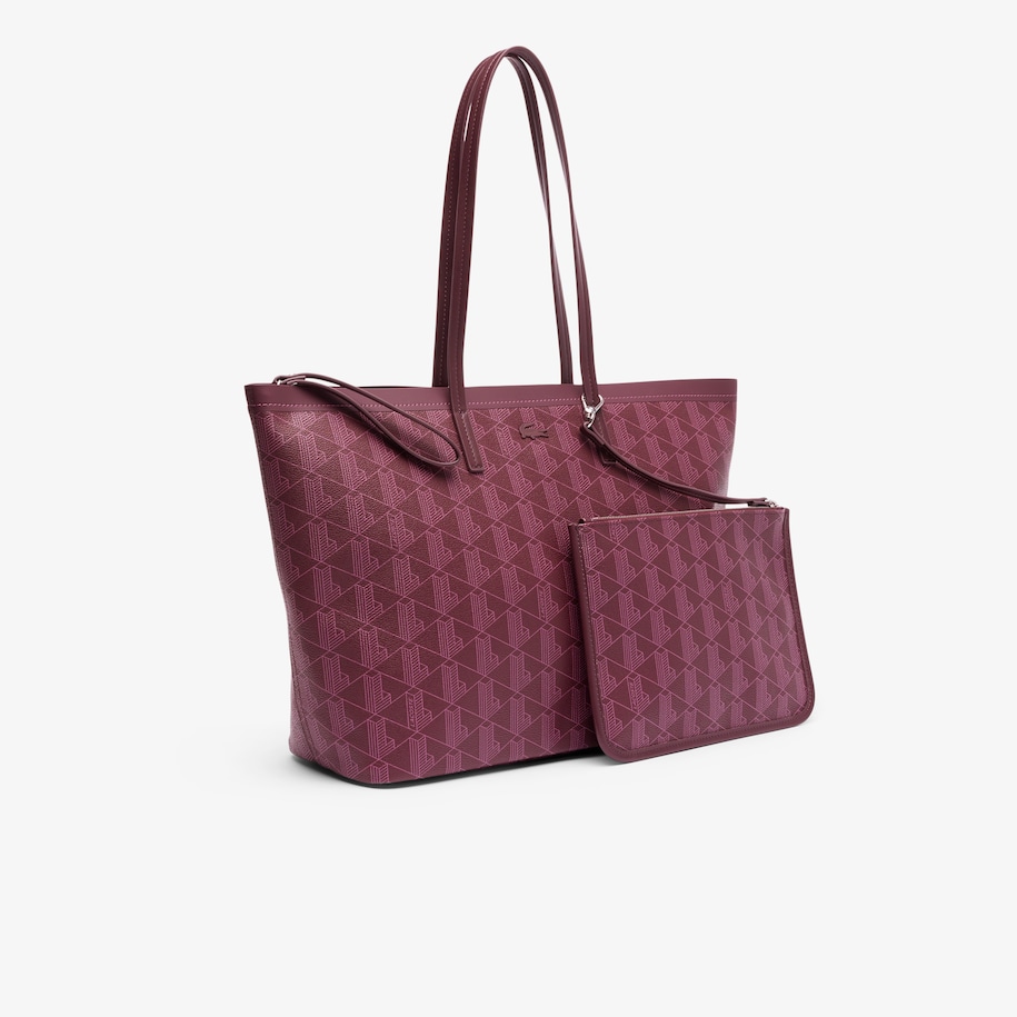 Zely Grained Tote with Pouch image number 2