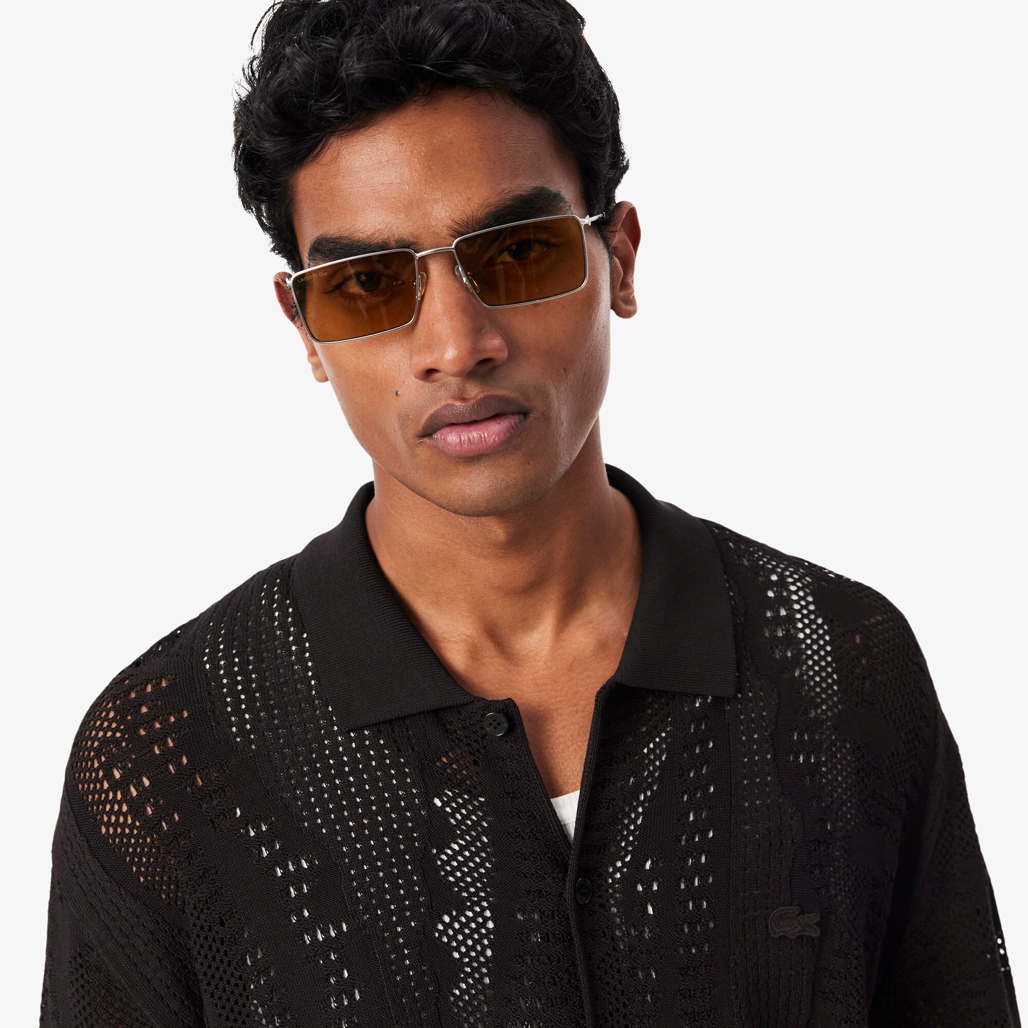 Lacy Knit Crocodile Shirt image number 1