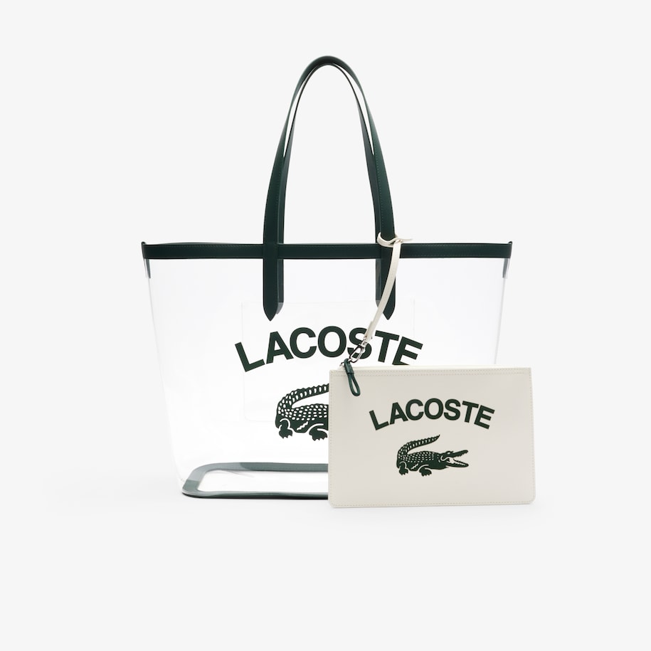 Large Anna Transparent Grained Tote image number 0