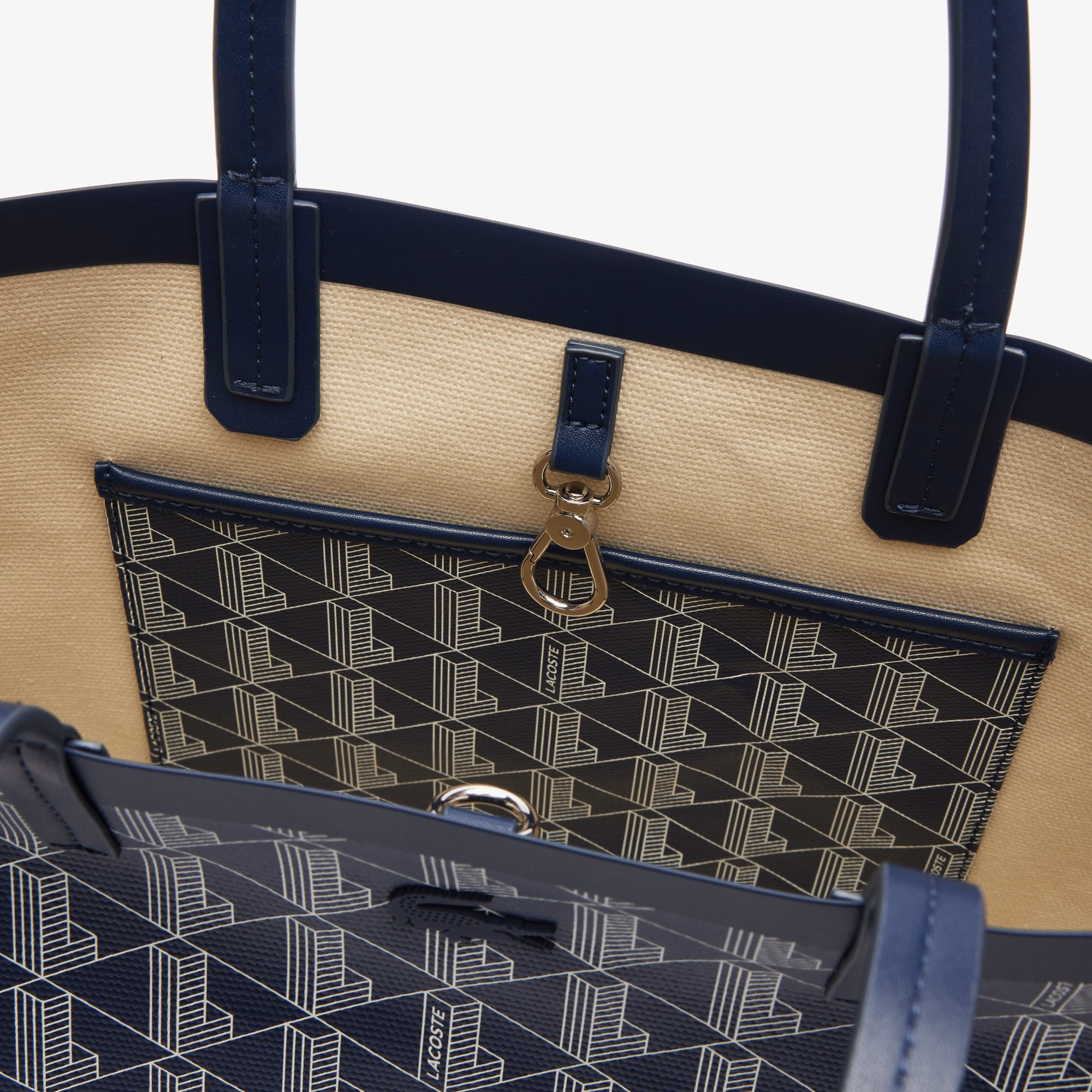 Zely Coated Canvas Monogram Medium Tote image number 3