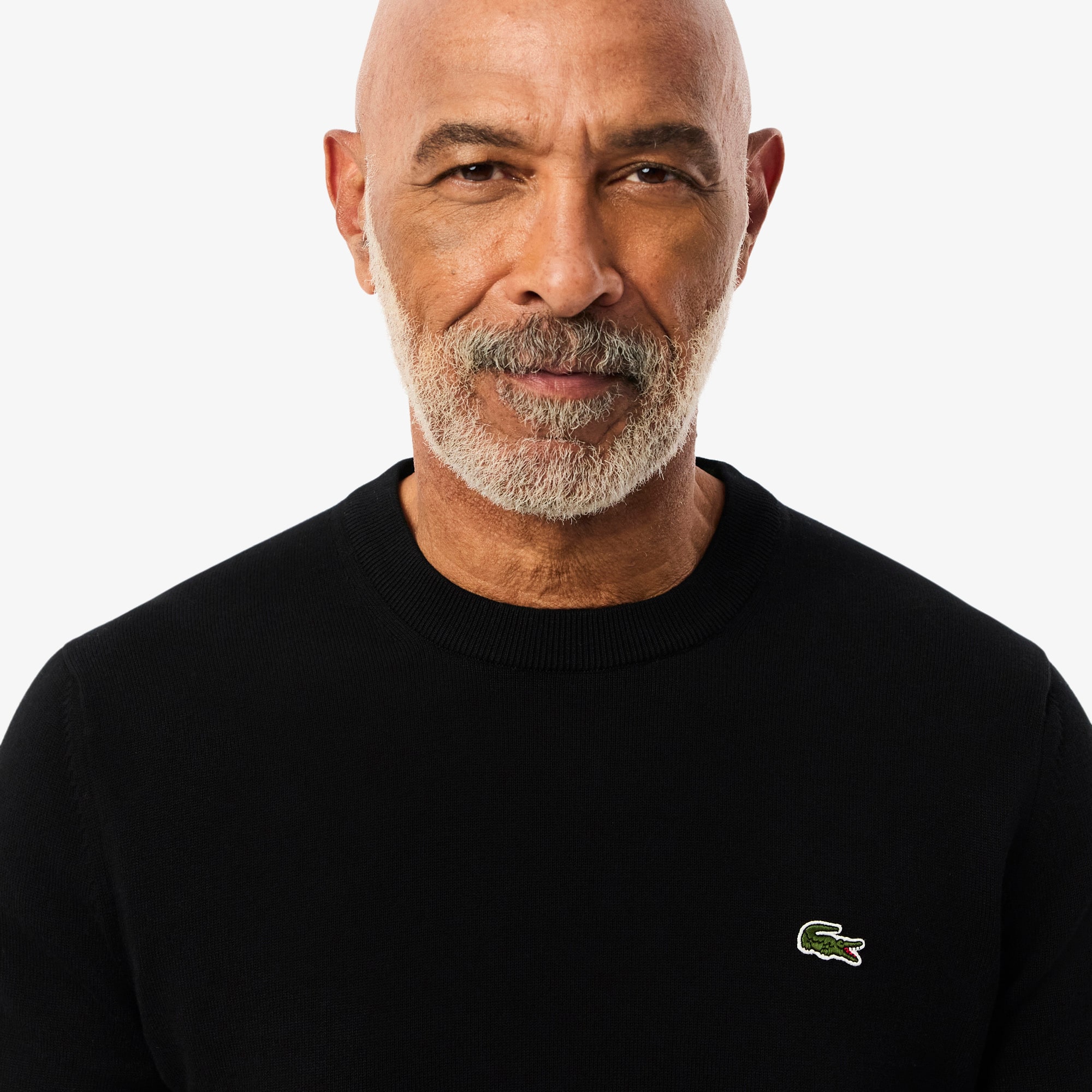 Crew Neck Cotton Sweater image number 1