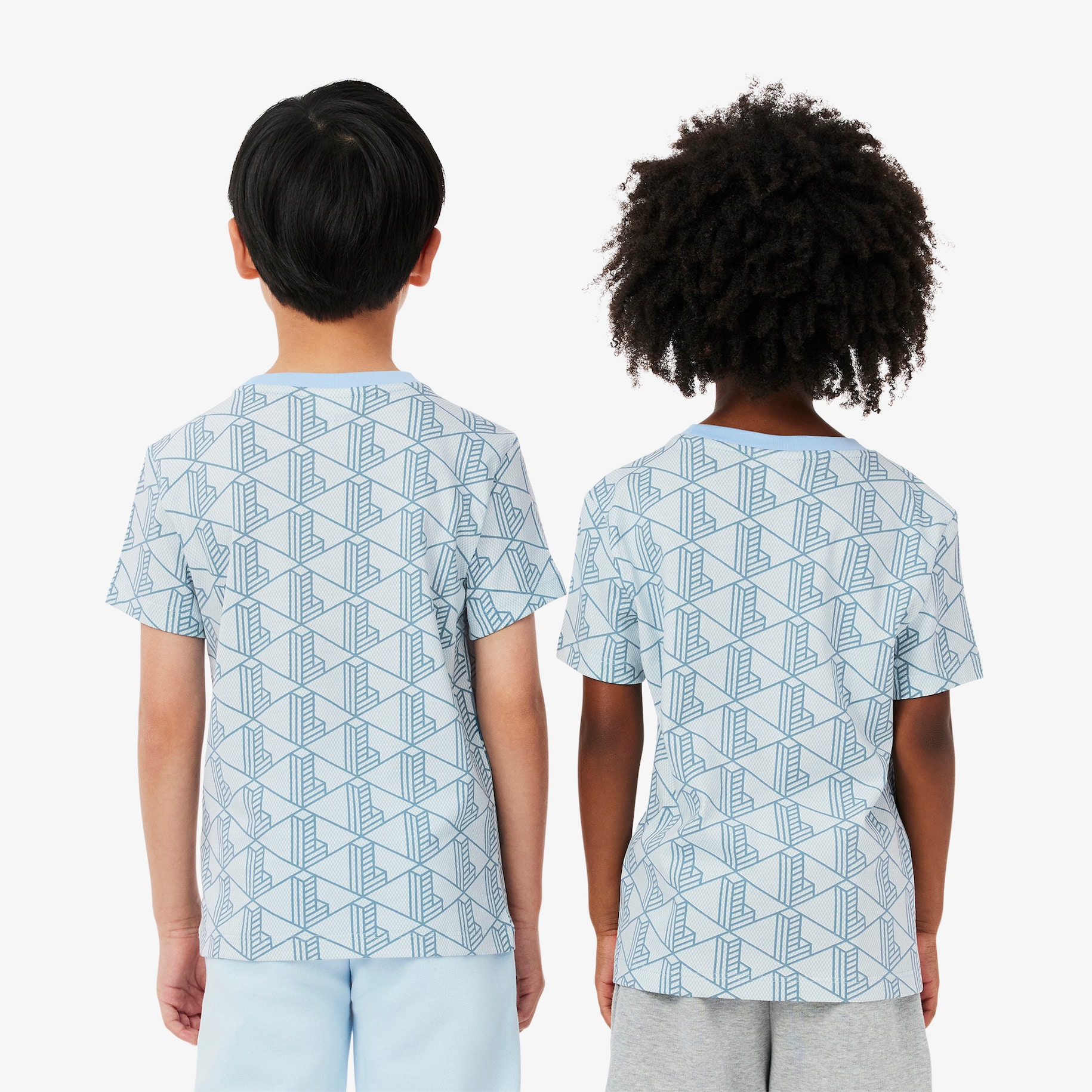 Monogram Print Cotton T-shirt image number 2