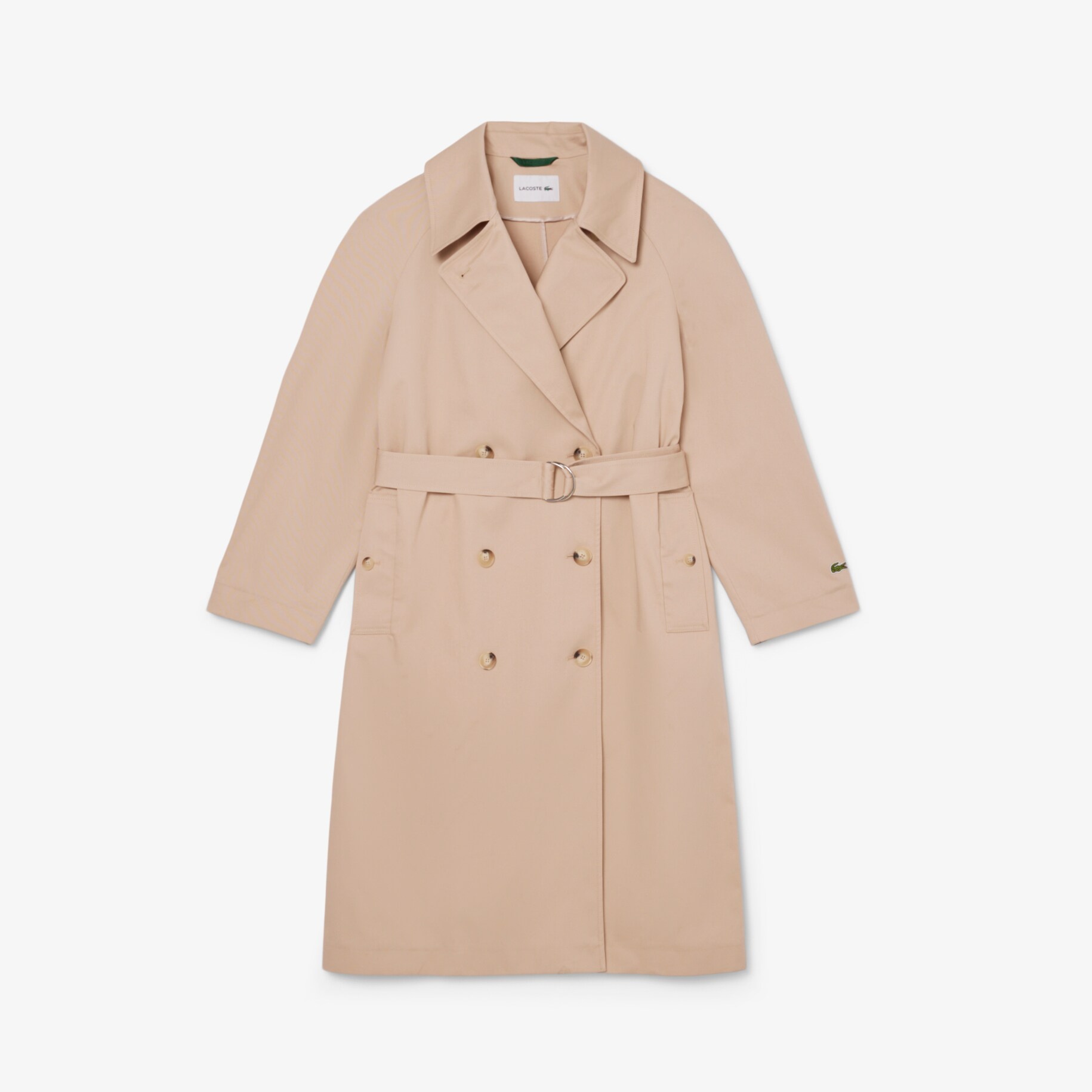 Oversized Water-Repellent Trench Coat image number 3