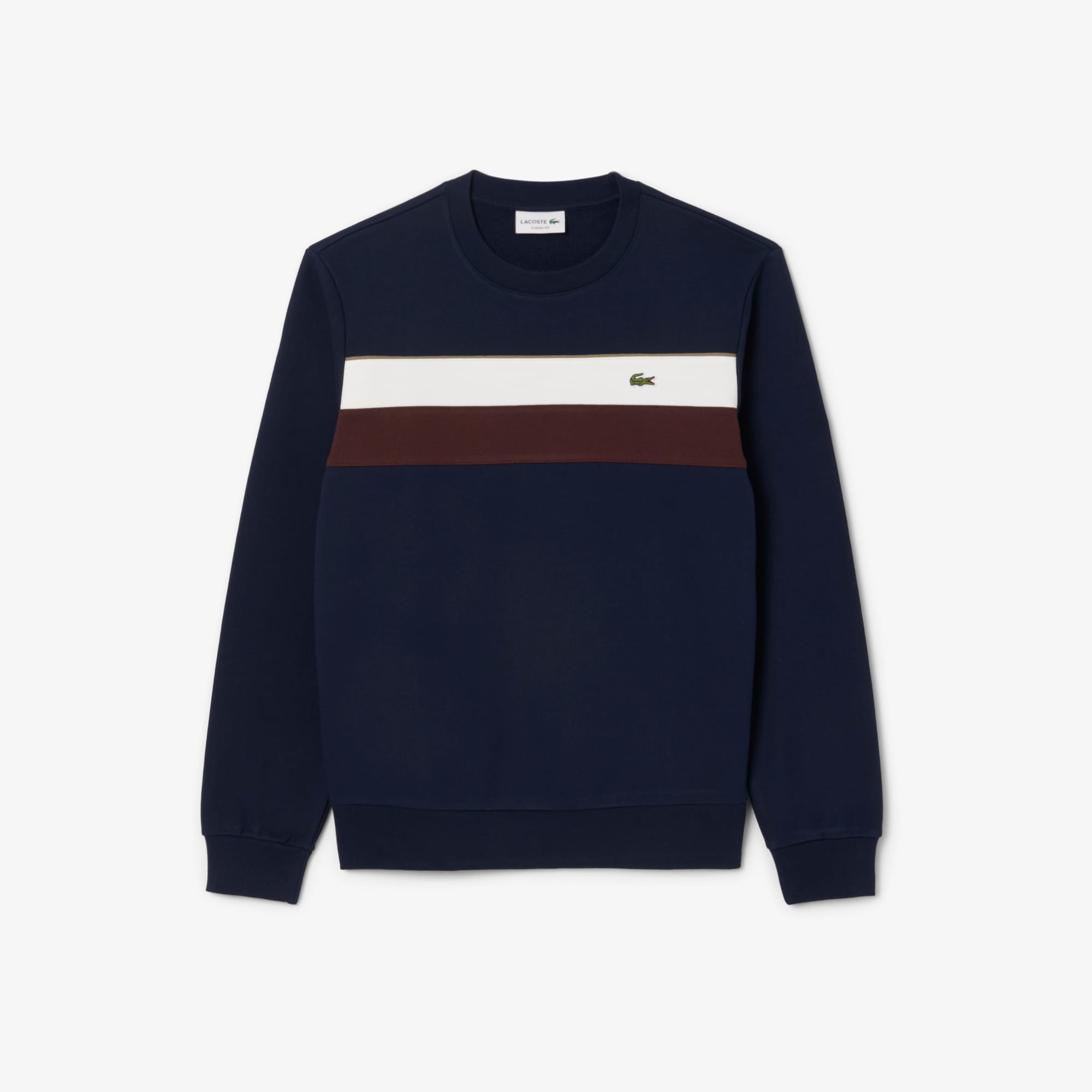 Colour-Block Fleece Sweatshirt image number 3