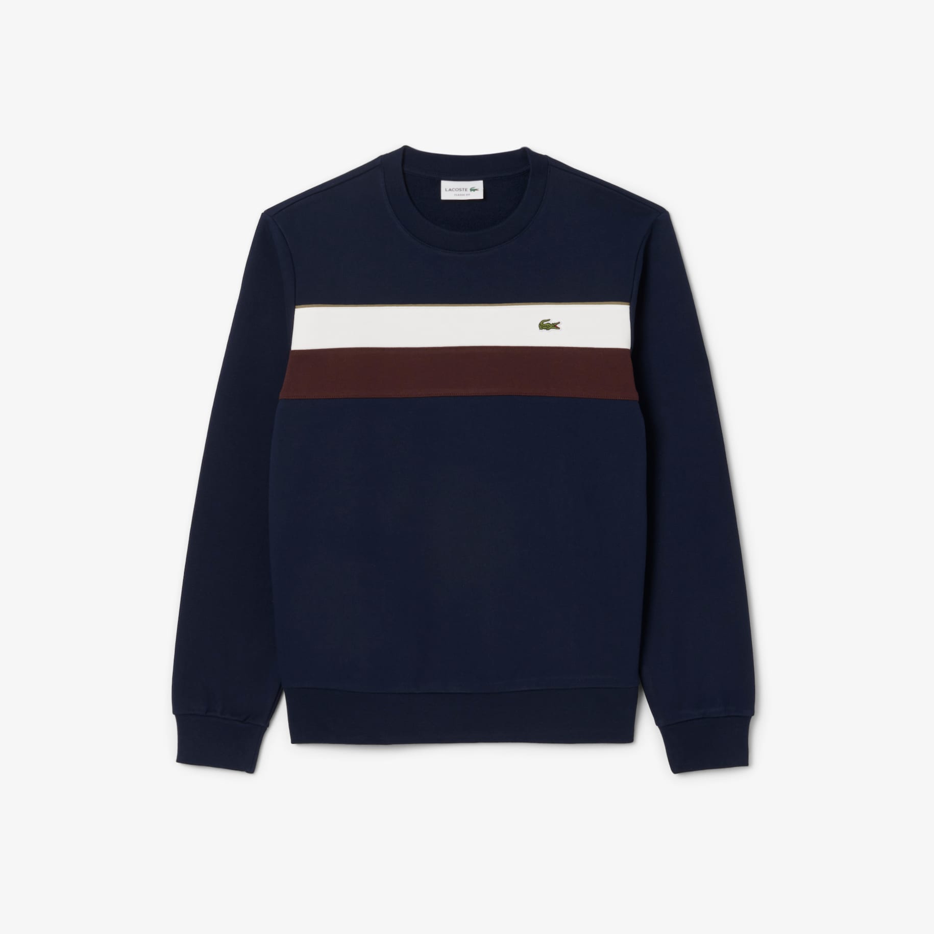 Colour-Block Fleece Sweatshirt image number 3