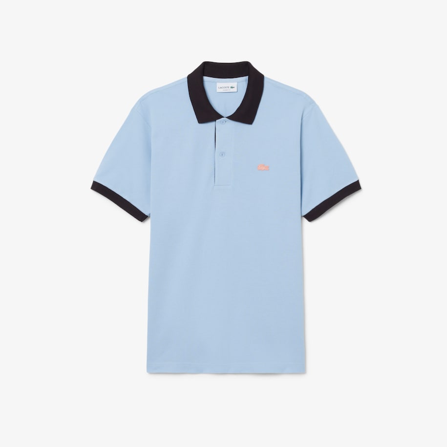 Classic Fit Contrast Rib Polo Shirt image number 3