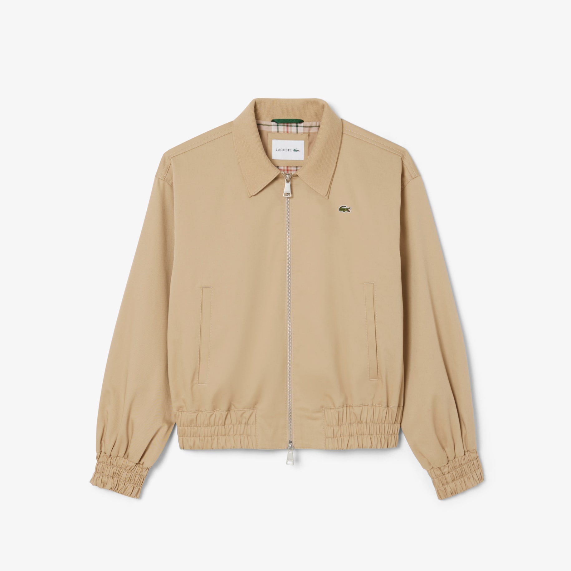 Double Collar Stretch Gabardine Jacket image number 3