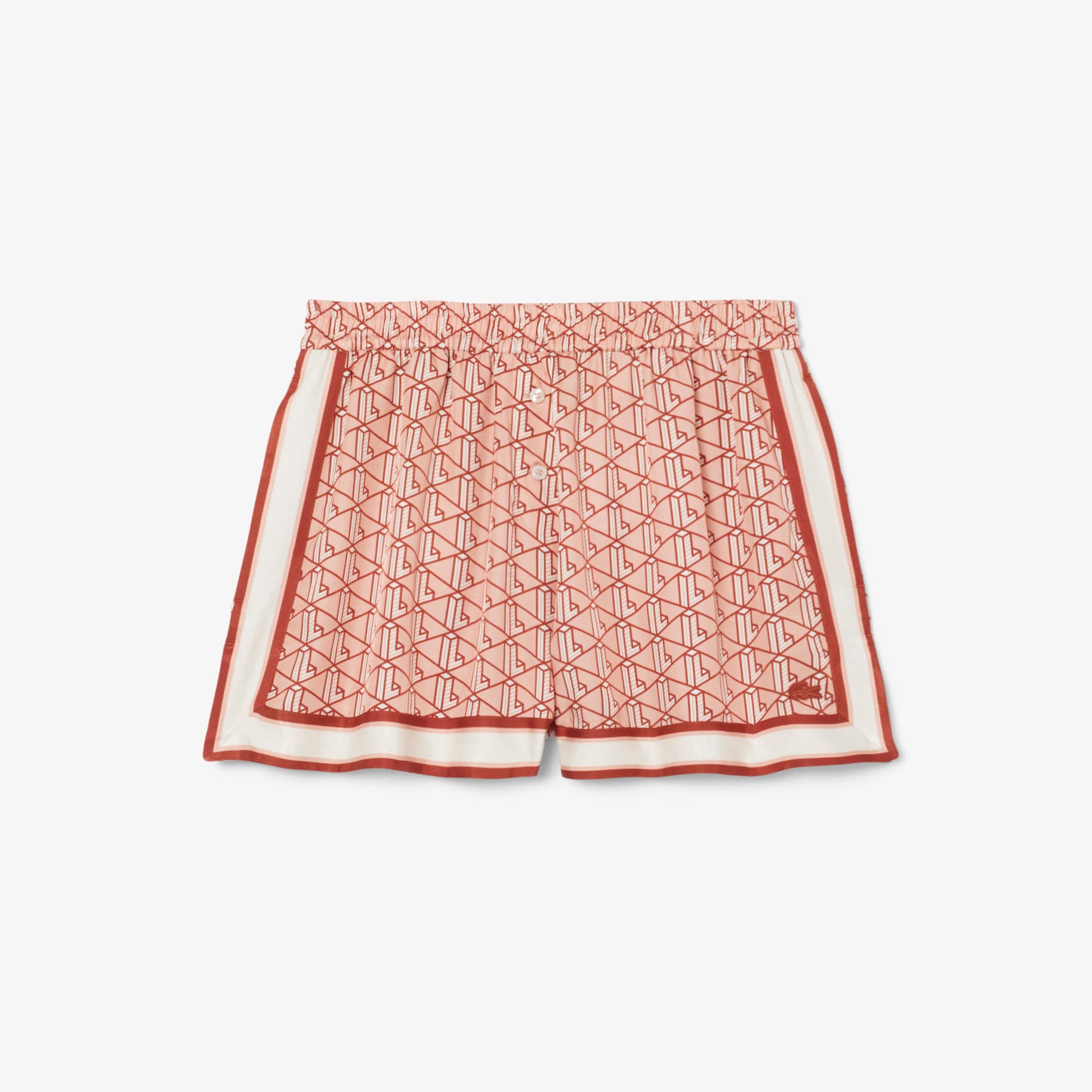 Fluid Monogram Print Shorts image number 3
