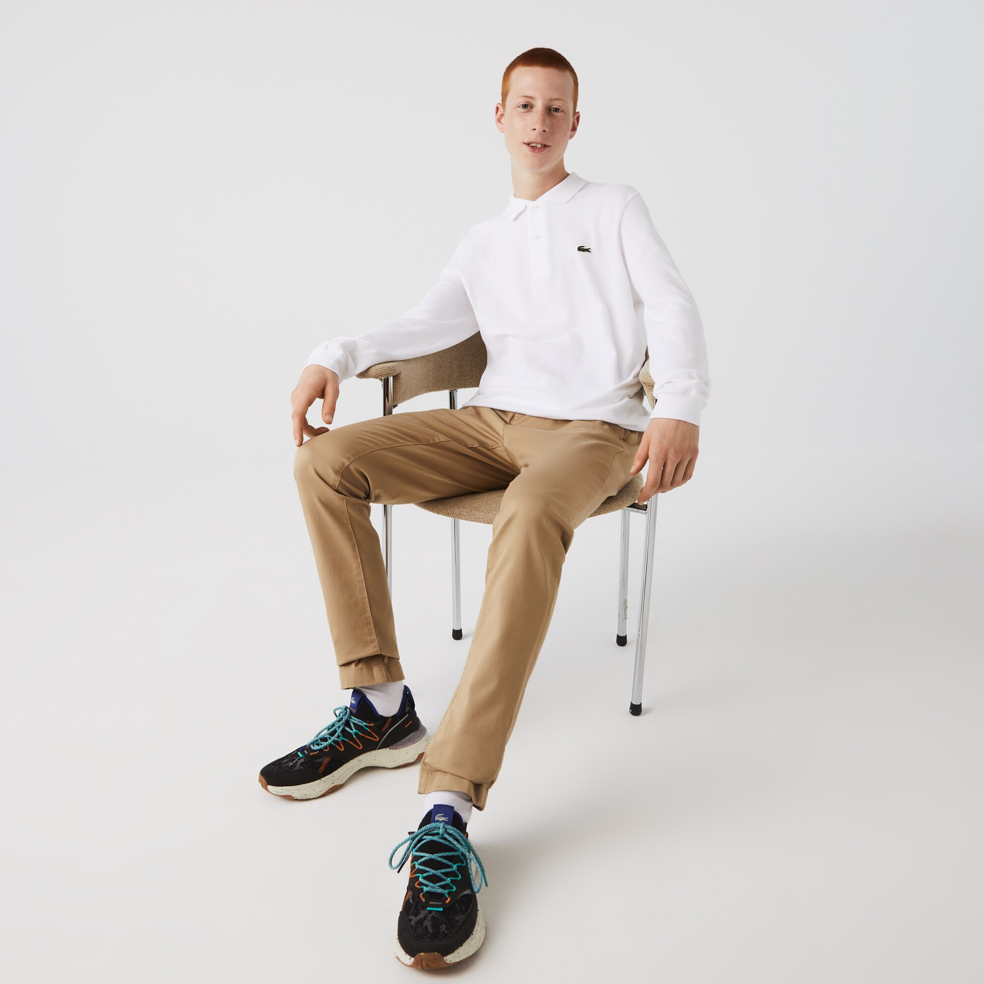 Long-sleeve Lacoste Classic Fit L.12.12 