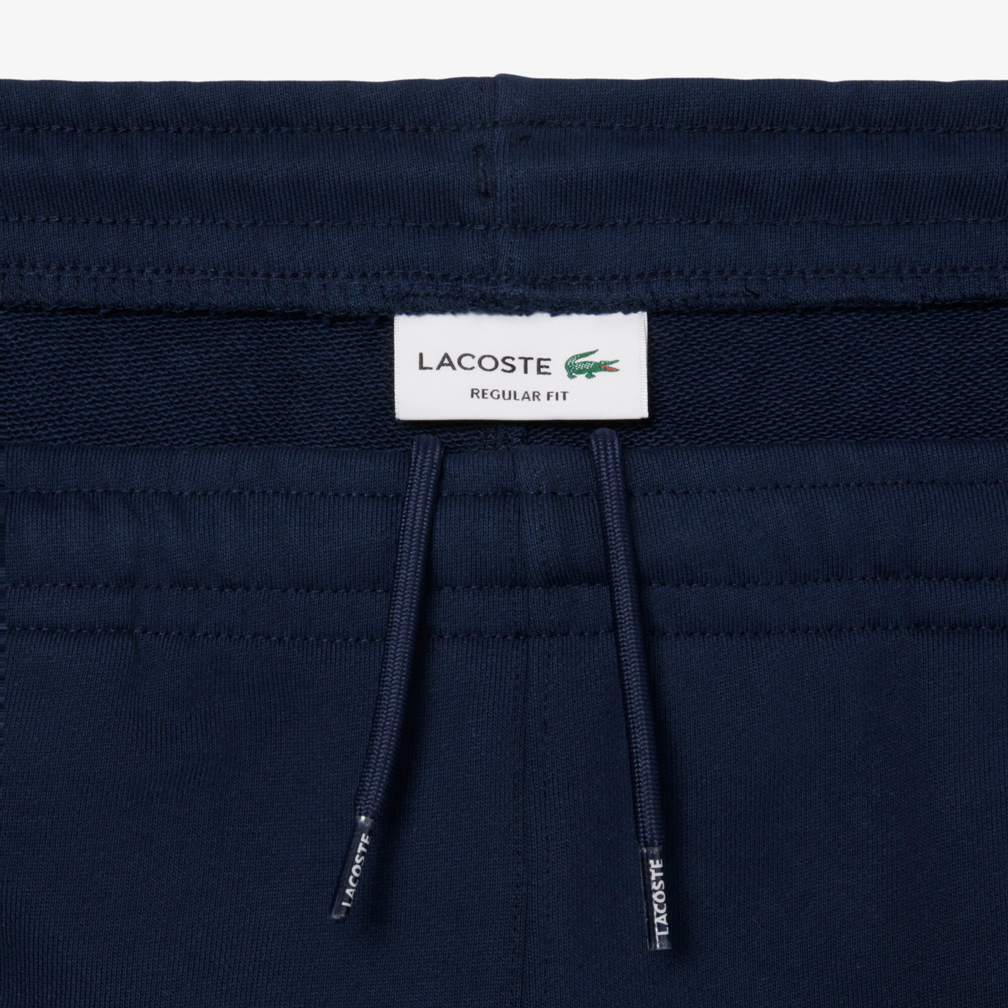 Logo Trim Cotton Fleece Shorts image number 5
