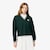 Oversized Embroidery Accent Polo Collar Sweatshirt image number 0