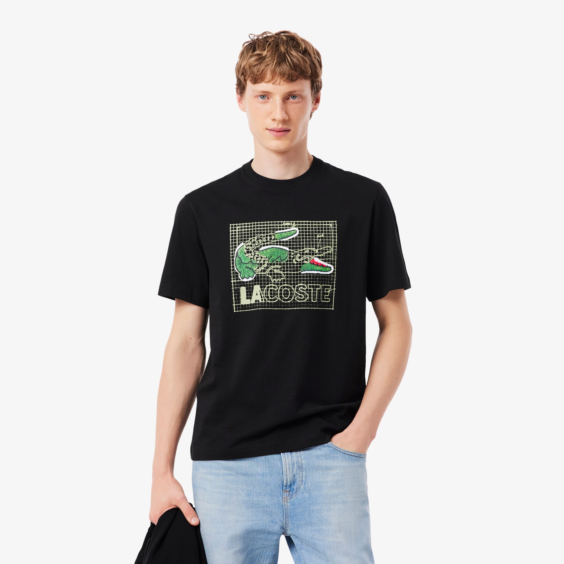 Printed Cotton T-shirt image number 0