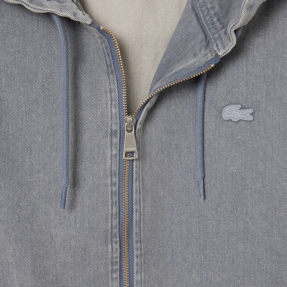 Short Natural Dye Hooded Jacket image number 3