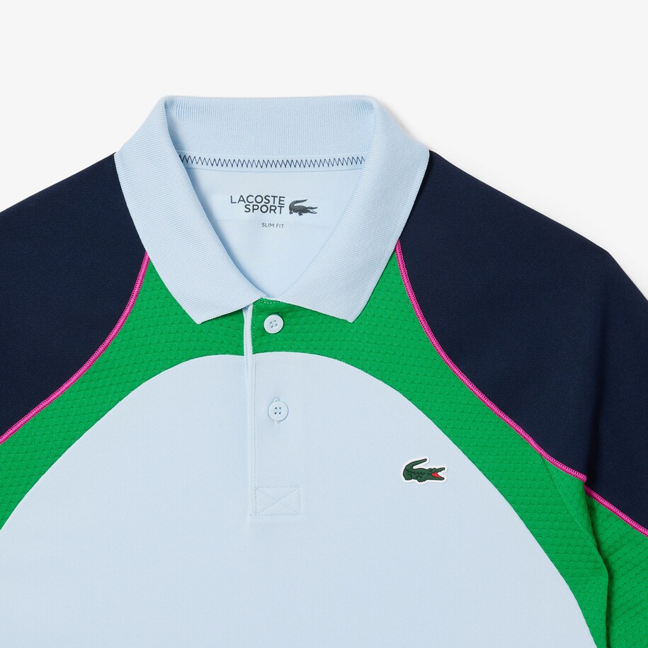 Ultra Dry Colour-Block Tennis Polo Shirt image number 5