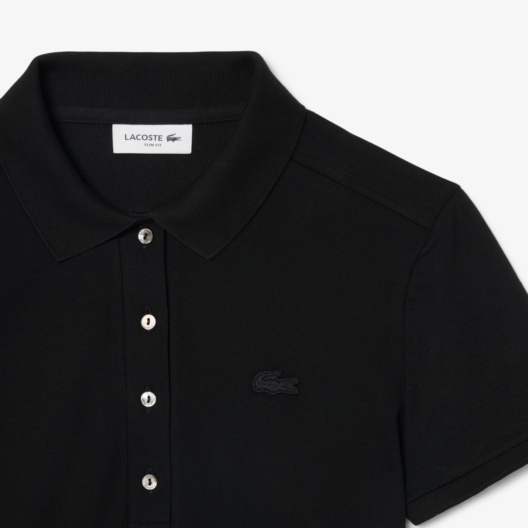 Women's Stretch Cotton Piqu&eacute; Polo Dress image number 5