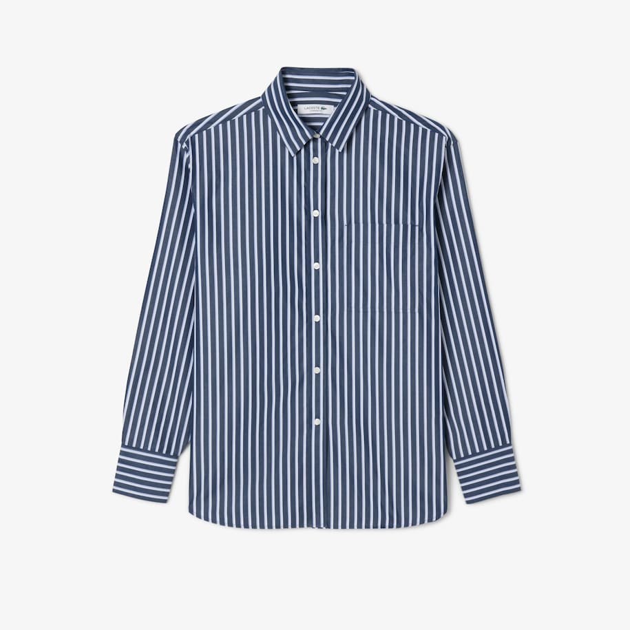 Oversized Cotton Poplin Shirt image number 3