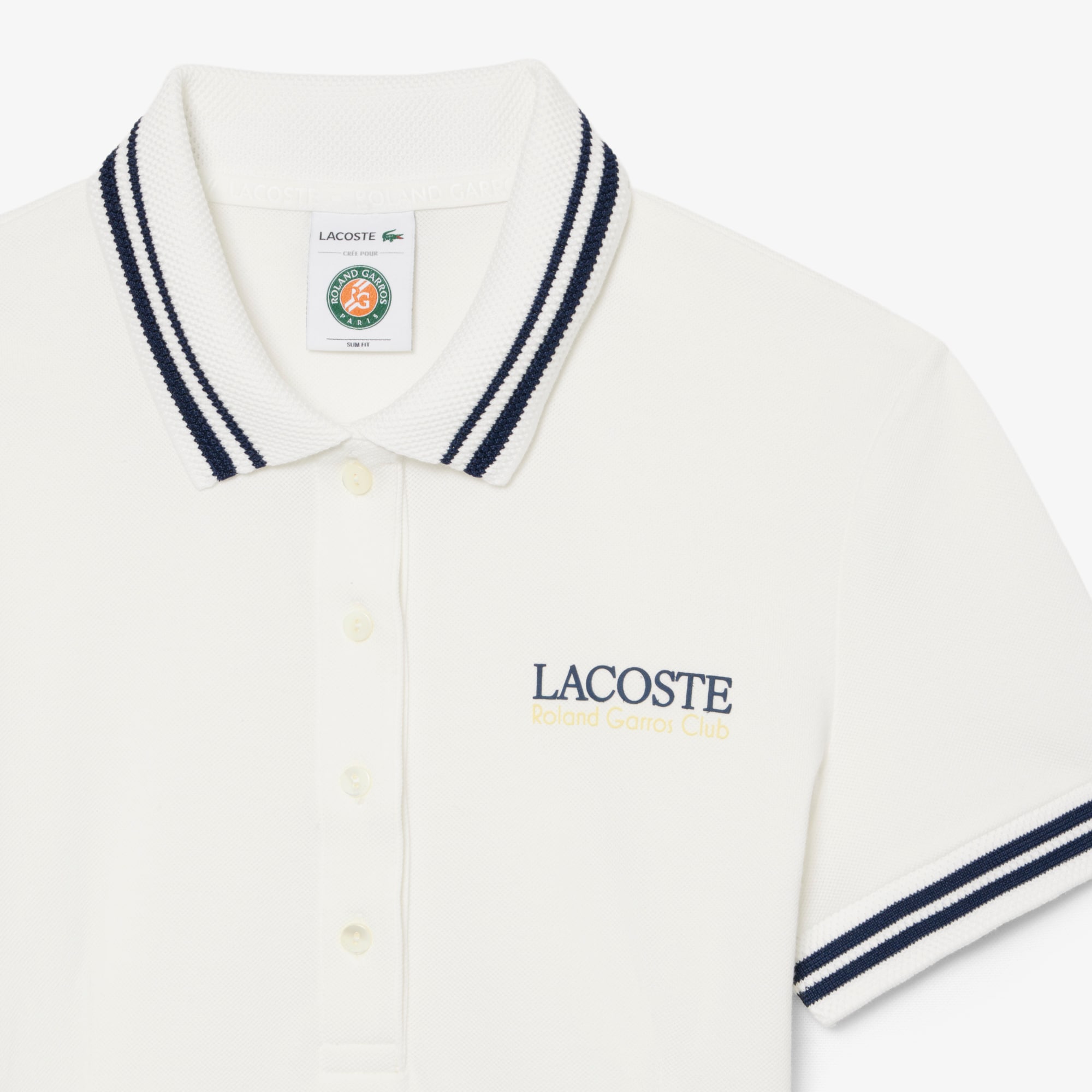 Roland-Garros Edition Petit Piqu&eacute; Polo Shirt image number 4