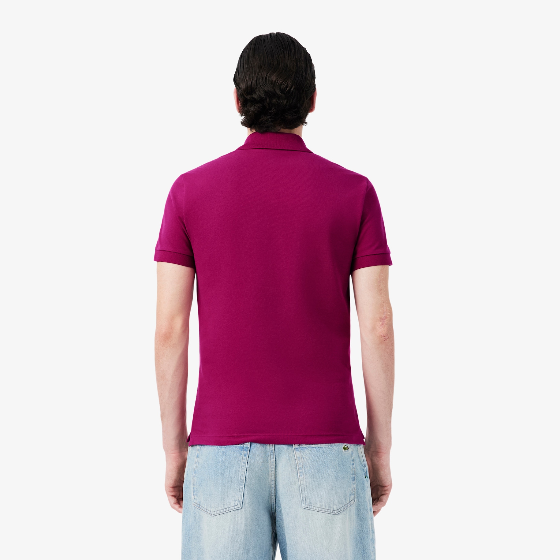 Slim Fit Stretch Mini Piqu&eacute; Polo Shirt image number 2