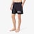 Mid Length Tennis Print Swim Trunks image number 1