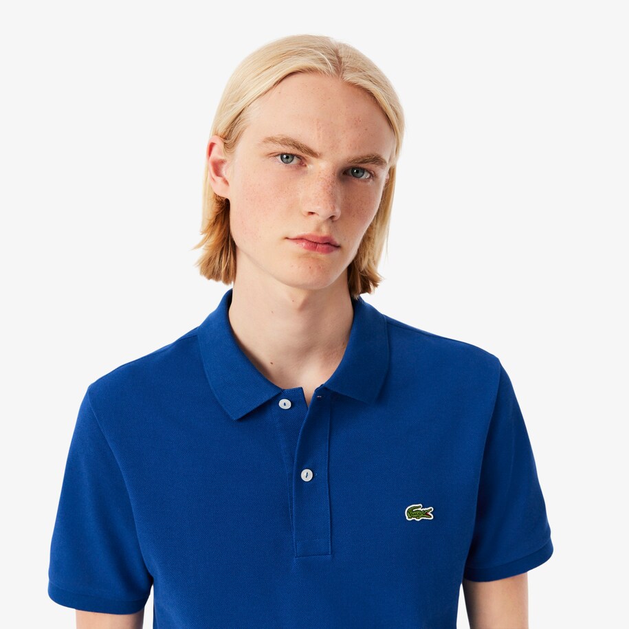 Slim Fit L.12.12 Piqué Polo Shirt image number 1