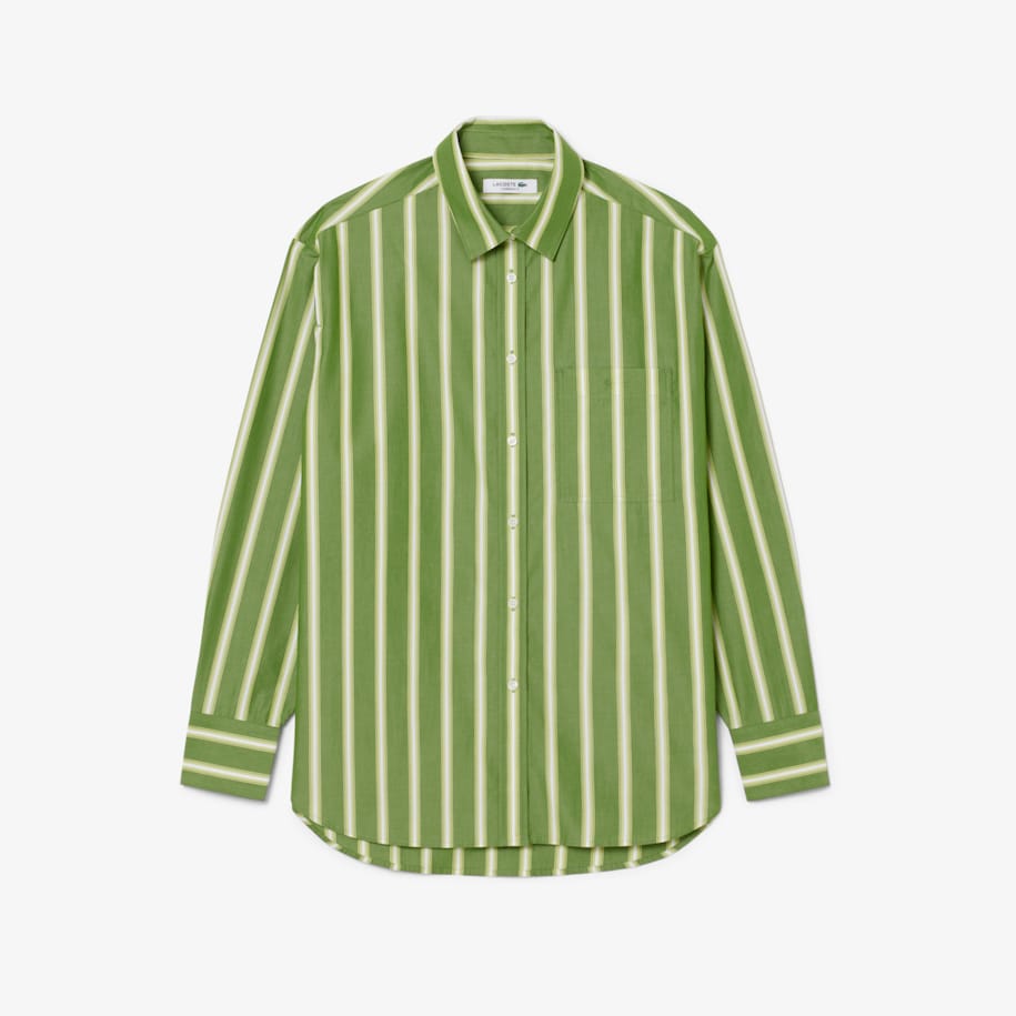 Oversized Cotton Poplin Shirt image number 3
