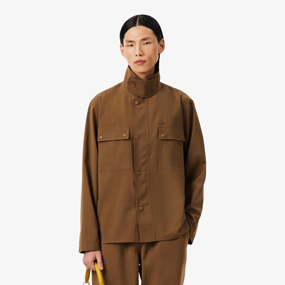 Runway Regular Fit Wool Blend Shirt image number 0