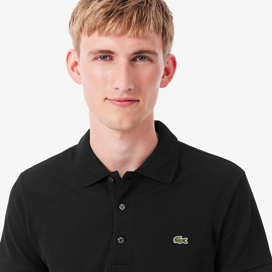 Slim Fit Stretch Mini Piqu&eacute; Polo Shirt image number 1