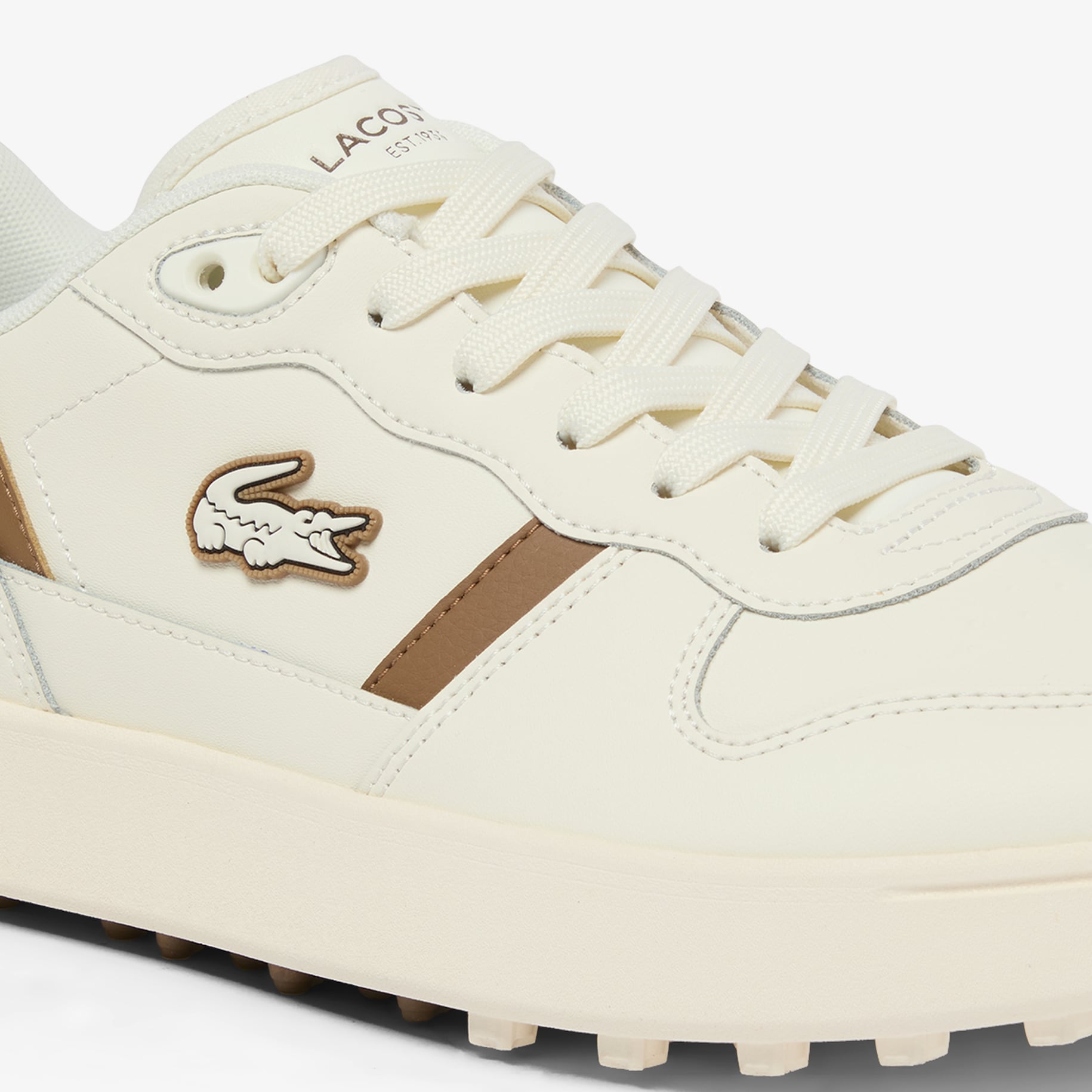 Men's T-Clip Golf Leather Golf Shoes image number 5