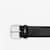 Smooth Leather Crocodile Accent Belt image number 1