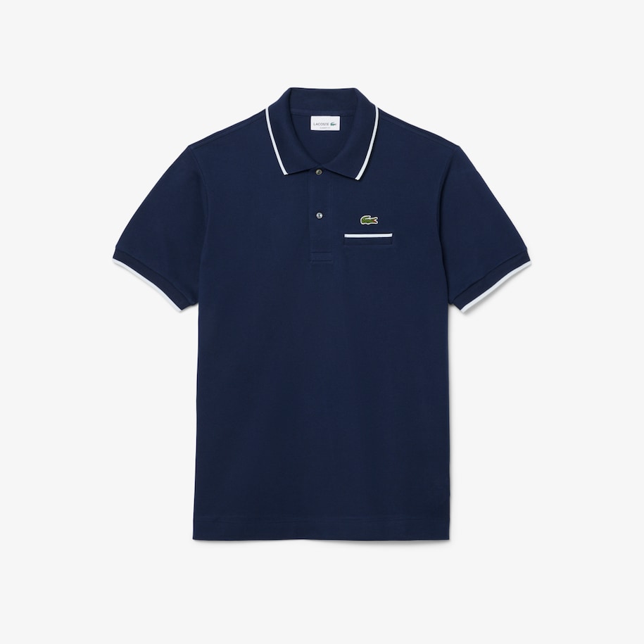 Classic Fit Pocket Accent L.12.12 Polo Shirt image number 3