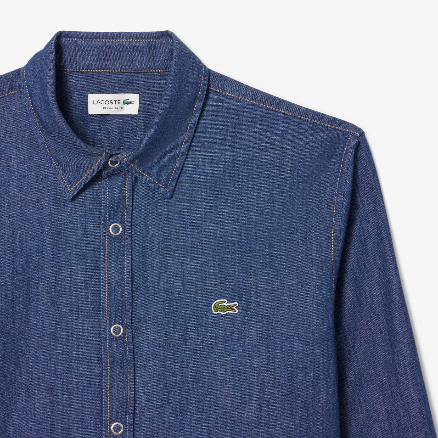 Regular Fit Lightweight Denim Shirt image number 4