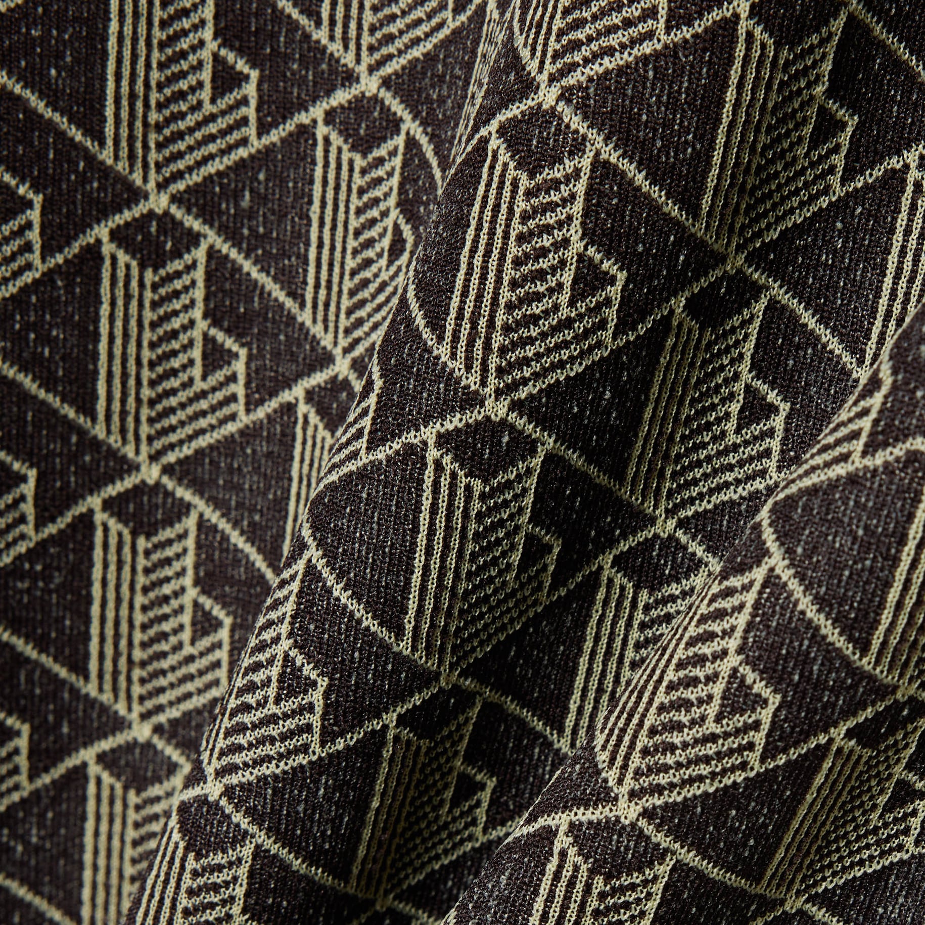 Slim Fit Monogram Jacquard T-shirt image number 5