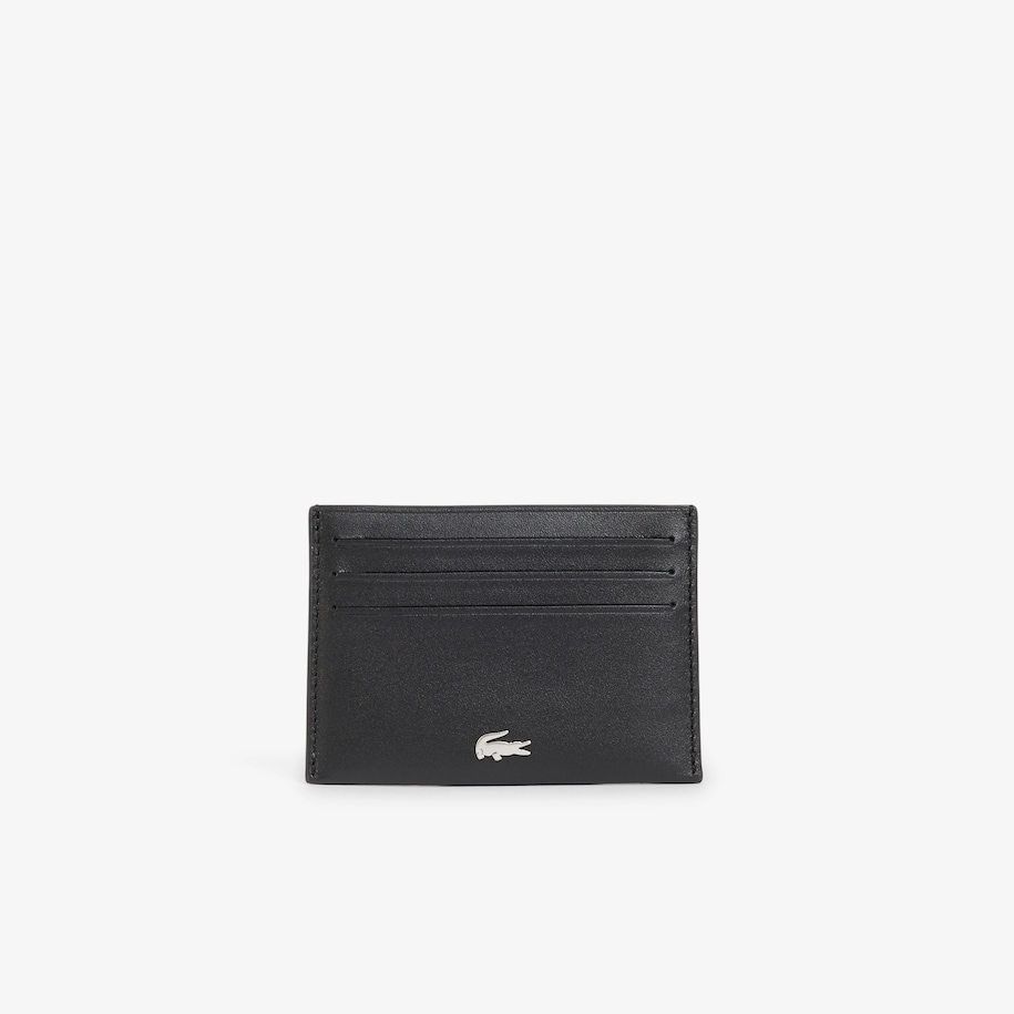 Unisex Fitzgerald credit card holder in leather image number 0