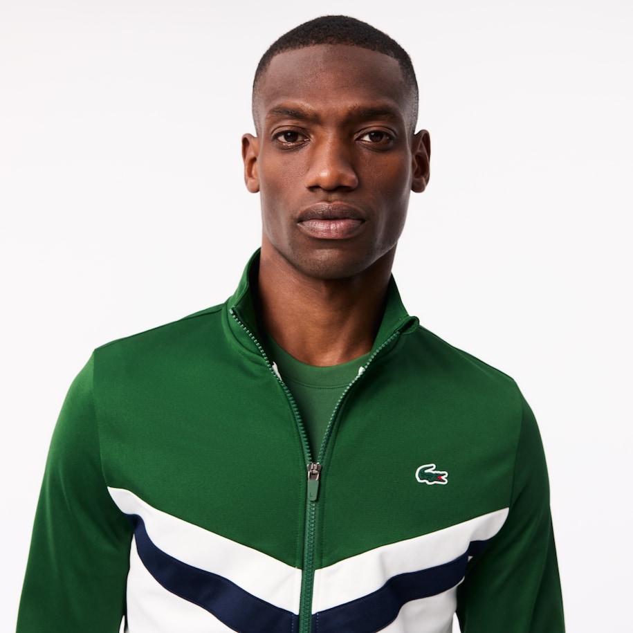 Abrasion Resistant Zipped Tennis Sweatshirt image number 1