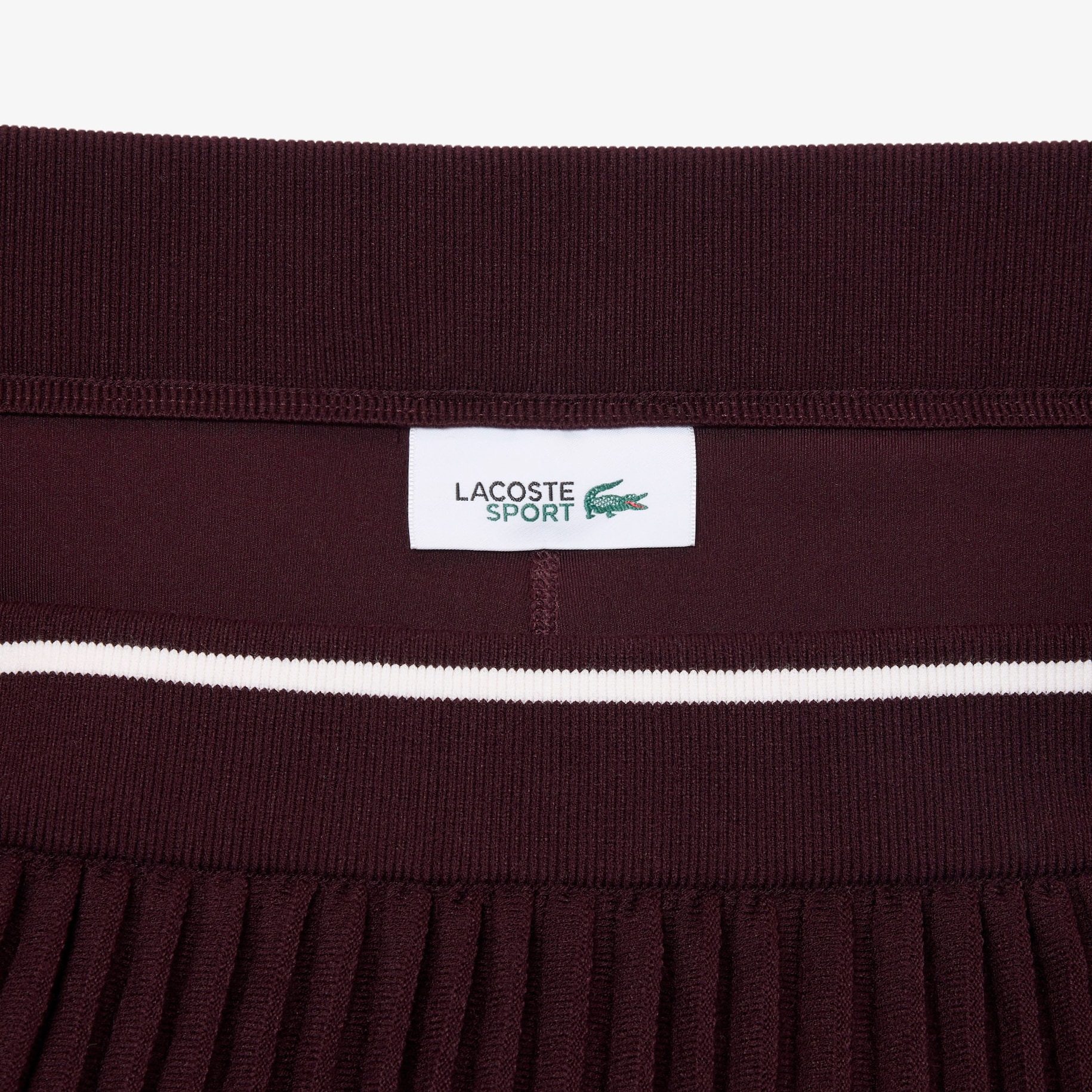 Pleated Interlock Tennis Heritage Skirt image number 6