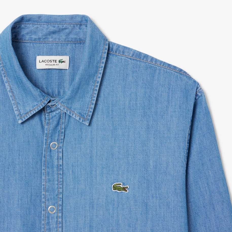 Regular Fit Lightweight Denim Shirt image number 4