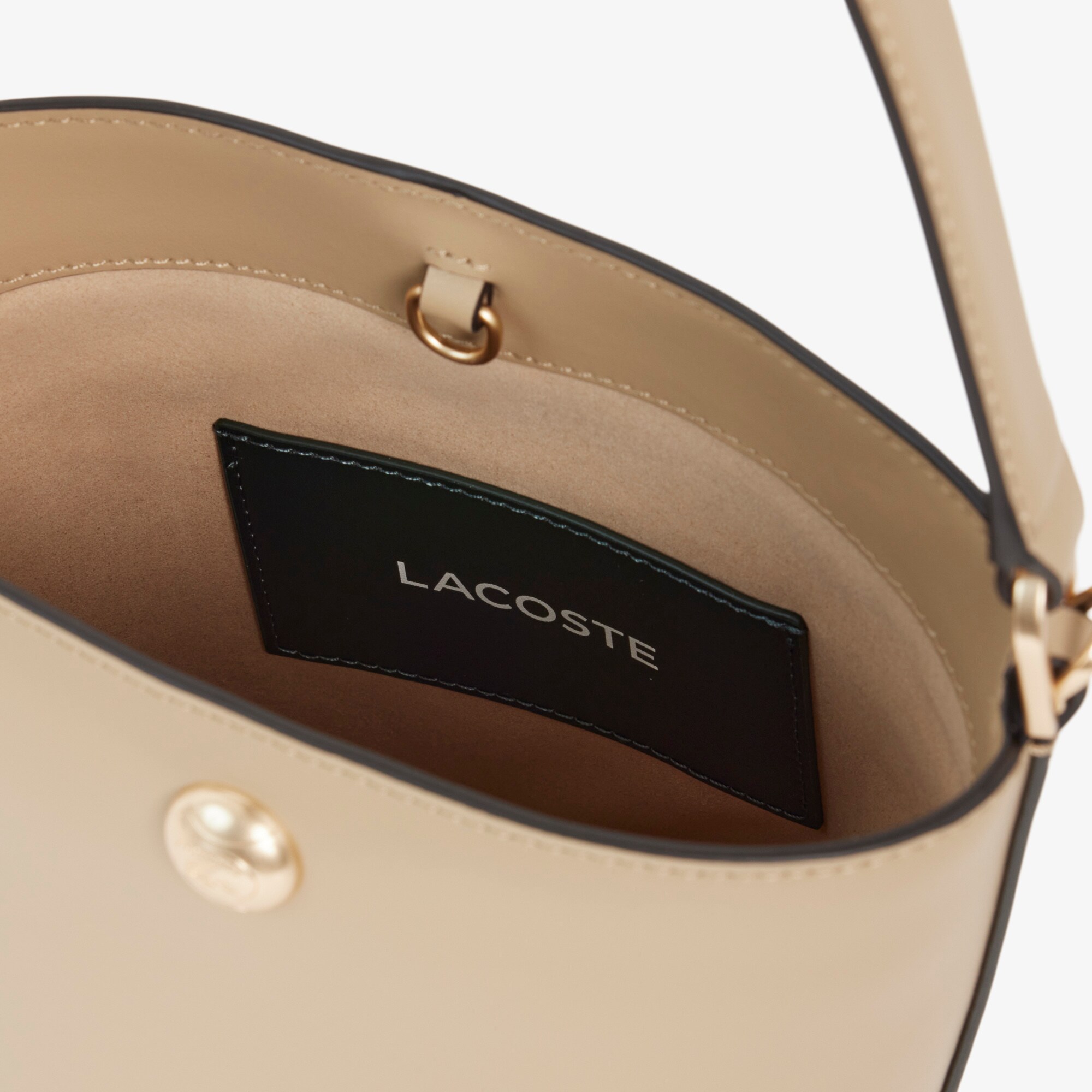 Small Tennis Bliss Leather Bucket Bag image number 3